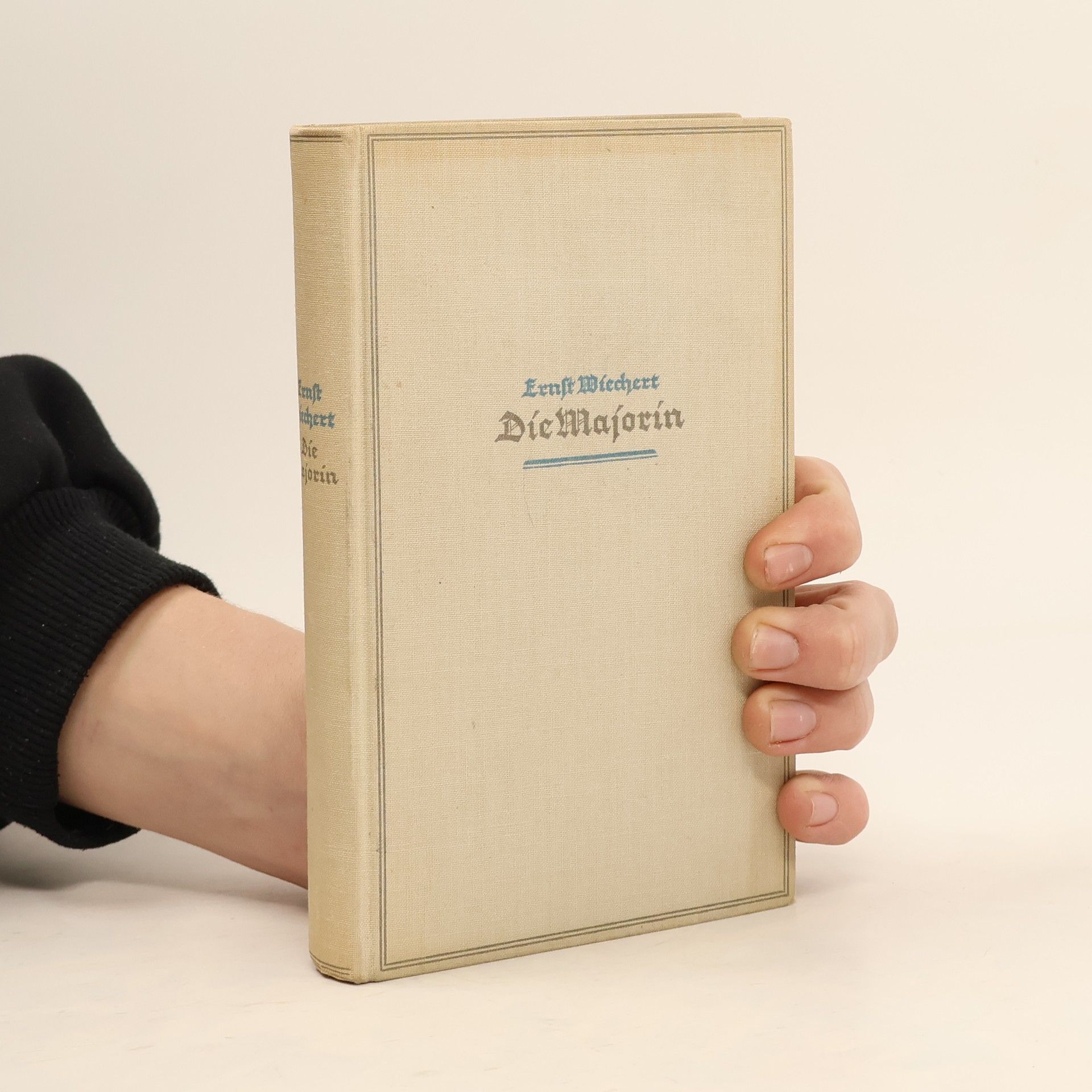 Ernst Wichert Die Majorin