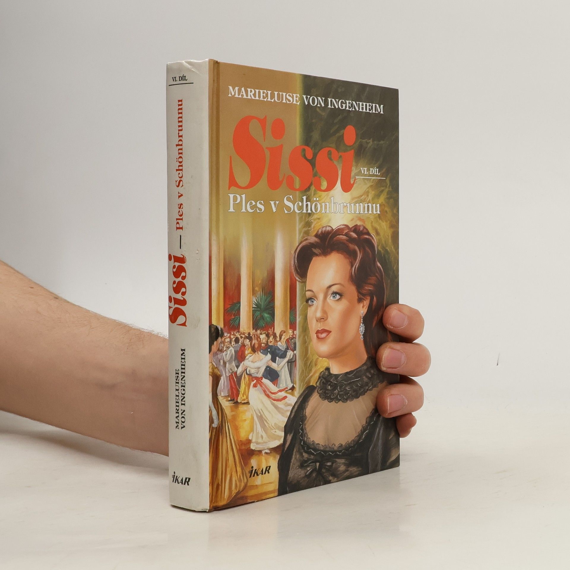 Maireluise von Ingenheim Sissi. Ples v Schönbrunnu.