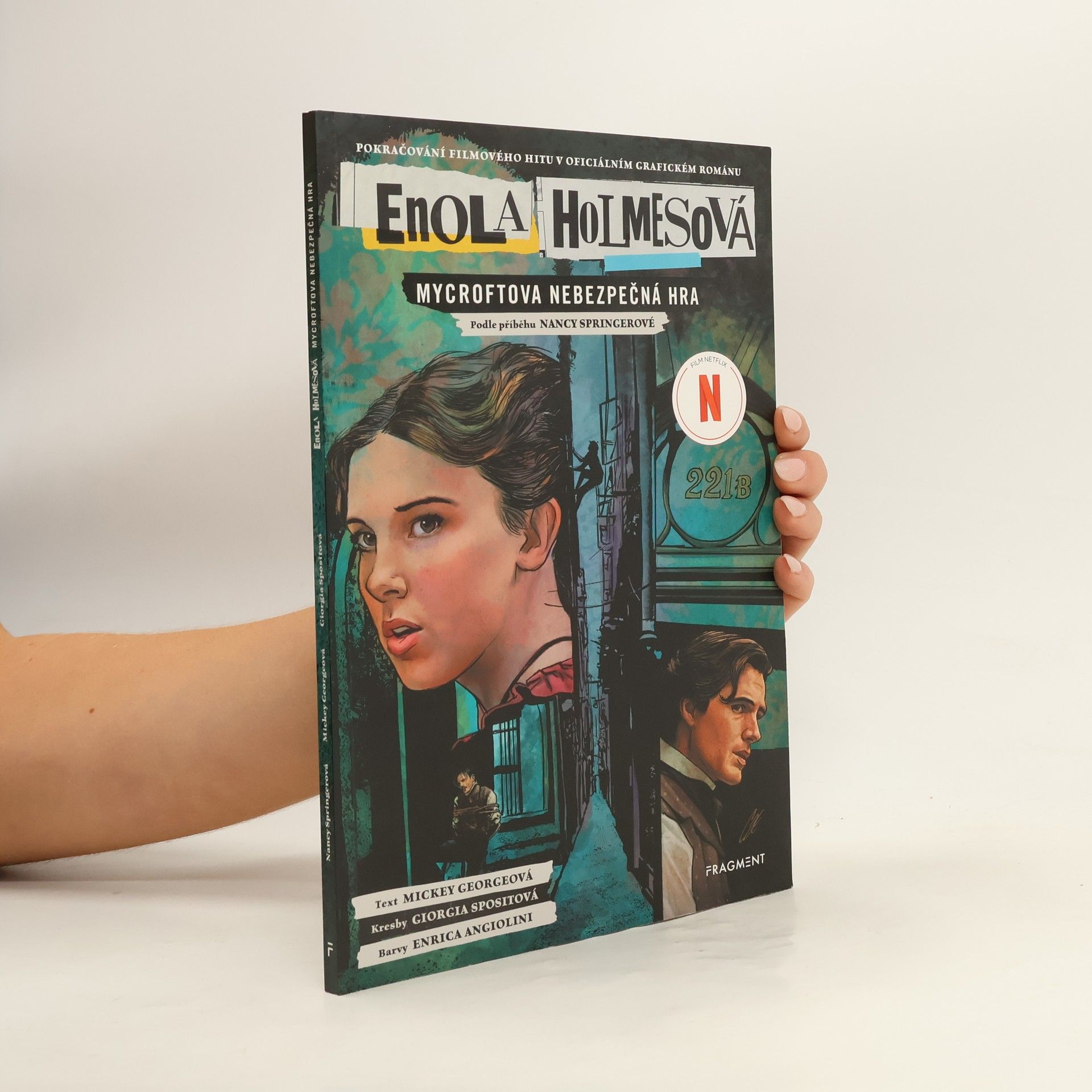 Various authors Enola Holmesová. Mycroftova nebezpečná hra