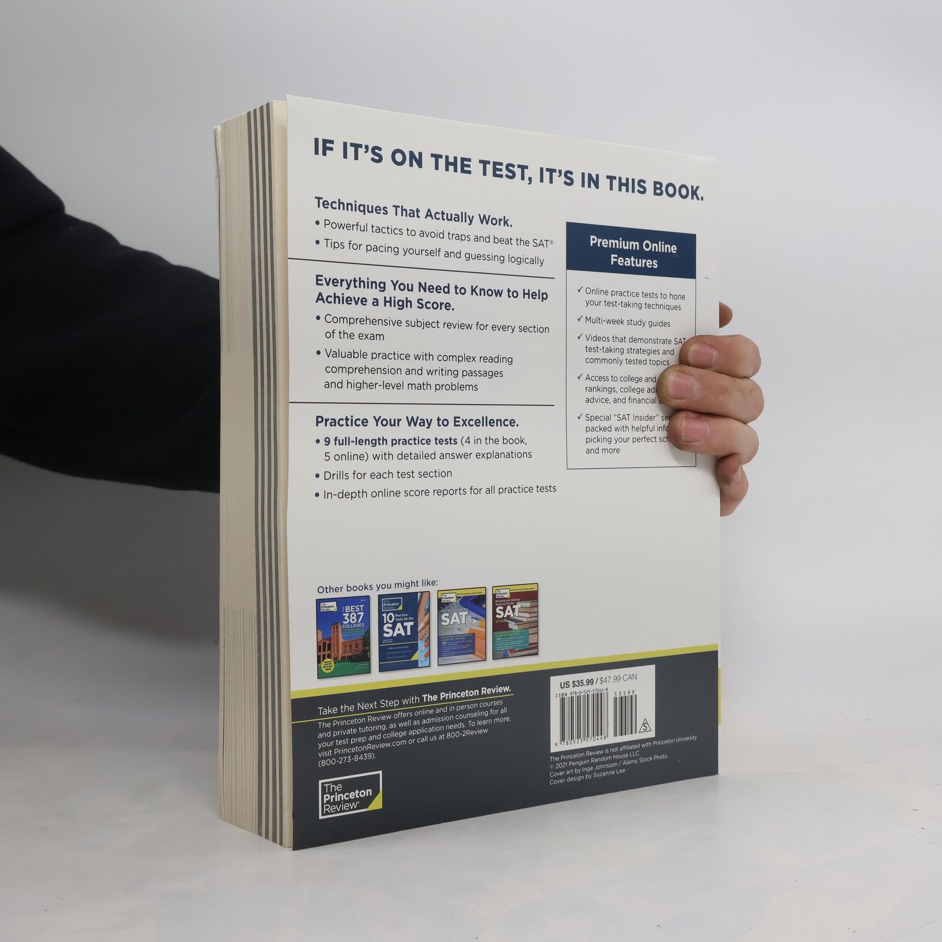Kolektiv autorů Princeton Review: Princeton Review SAT Premium Prep, 2022