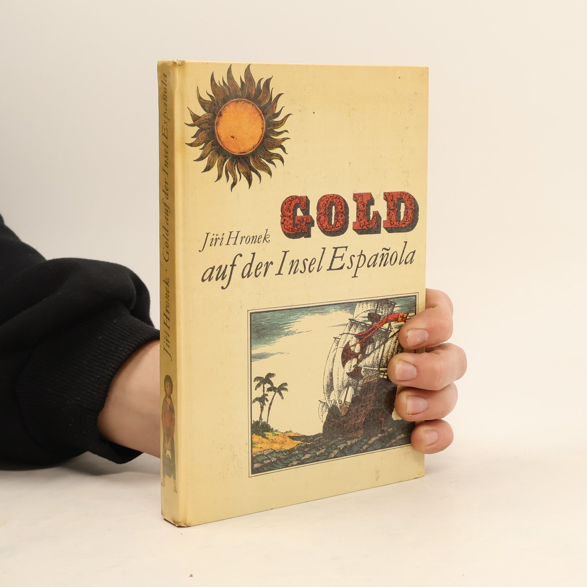 Jiří Hronek Gold auf der Insel Española