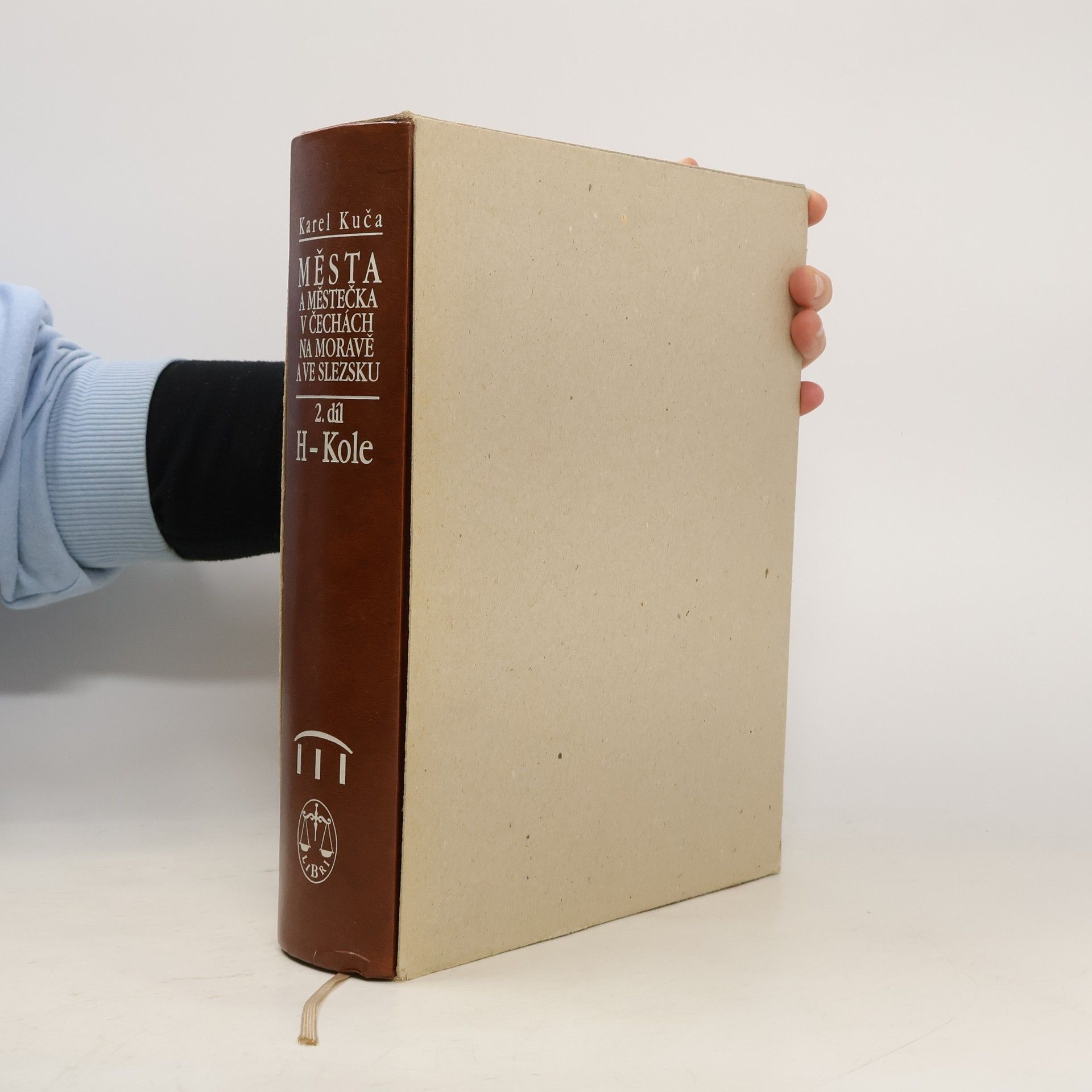 Ing. arch. Karel Kuča Města a městečka v Čechách, na Moravě a ve Slezsku 2. díl. H-Kole