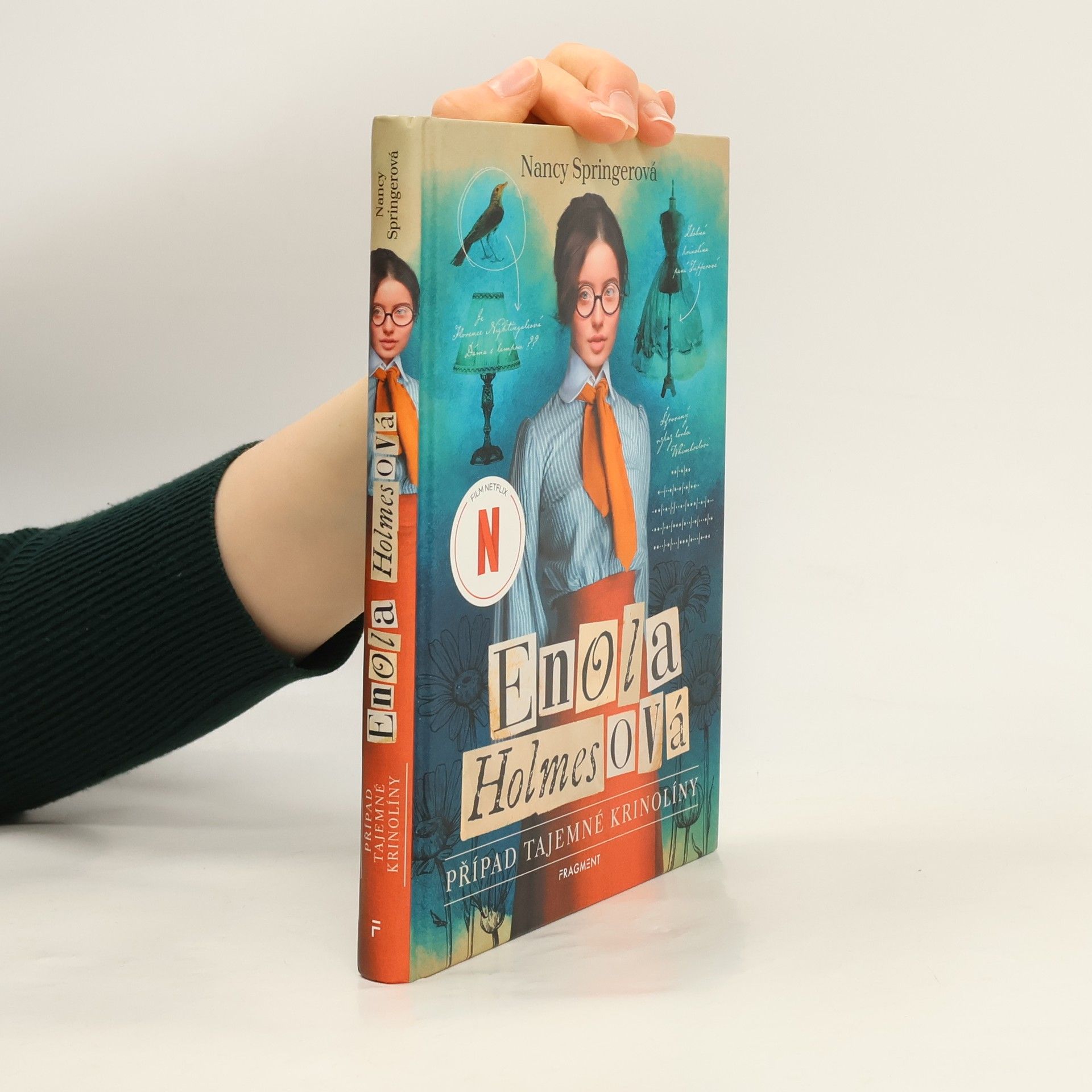 Nancy Springer Enola Holmesová. Případ tajemné krinolíny