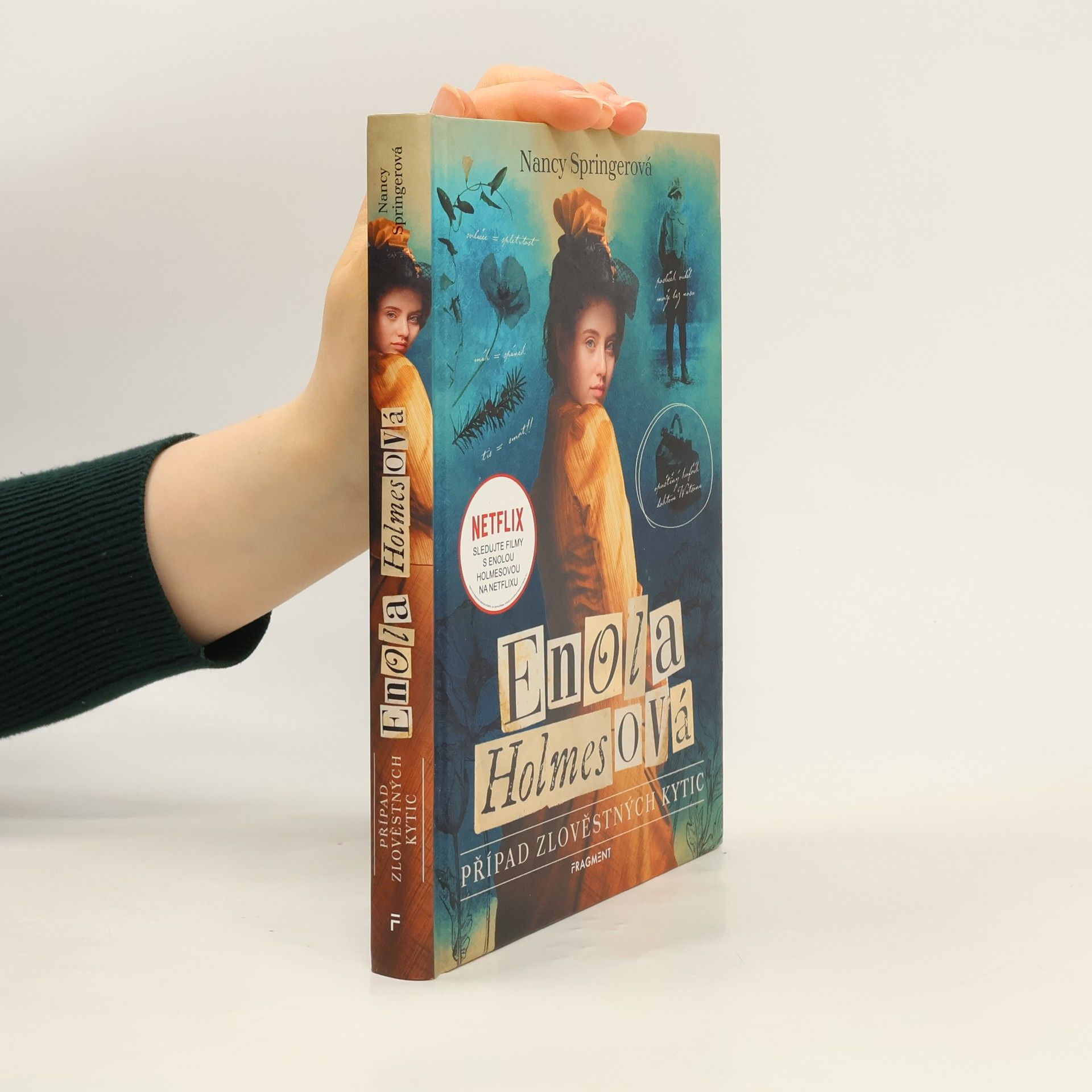 Nancy Springer Případ zlověstných kytic : Enola Holmesová