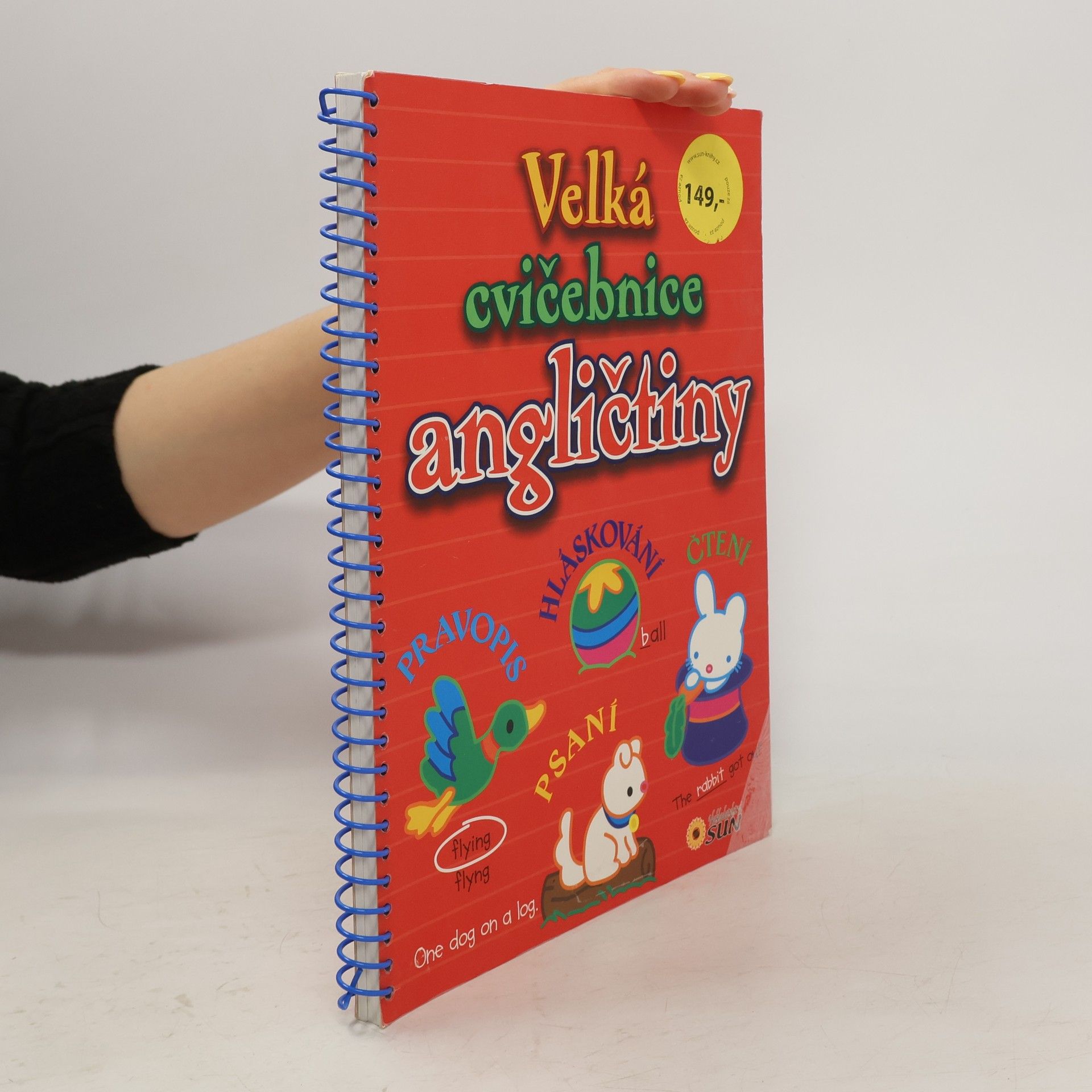 Karolína Schwarzová Velká cvičebnice angličtiny : pravopis, hláskování, čtení, psaní