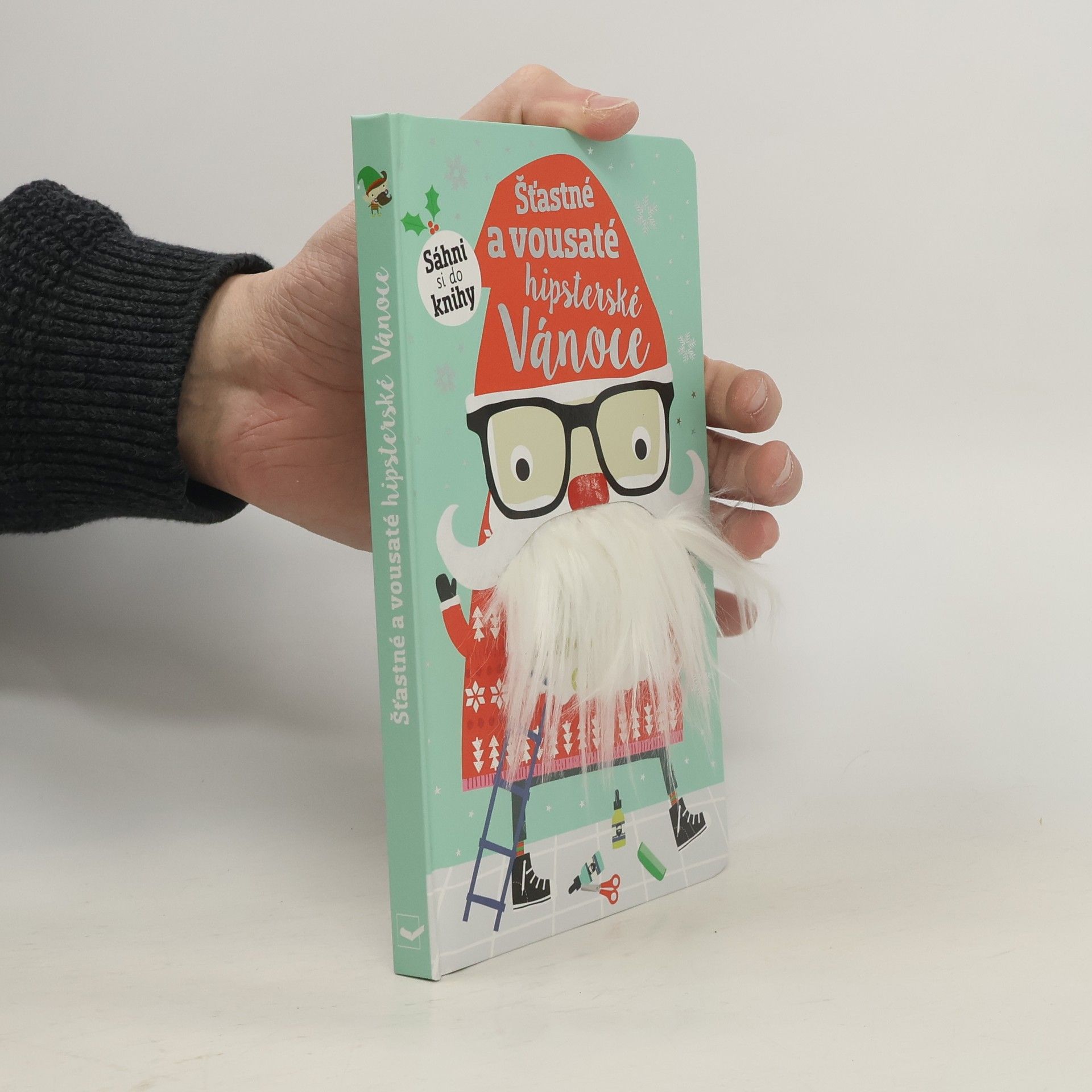 Dawn Machell Šťastné a vousaté hipsterské Vánoce