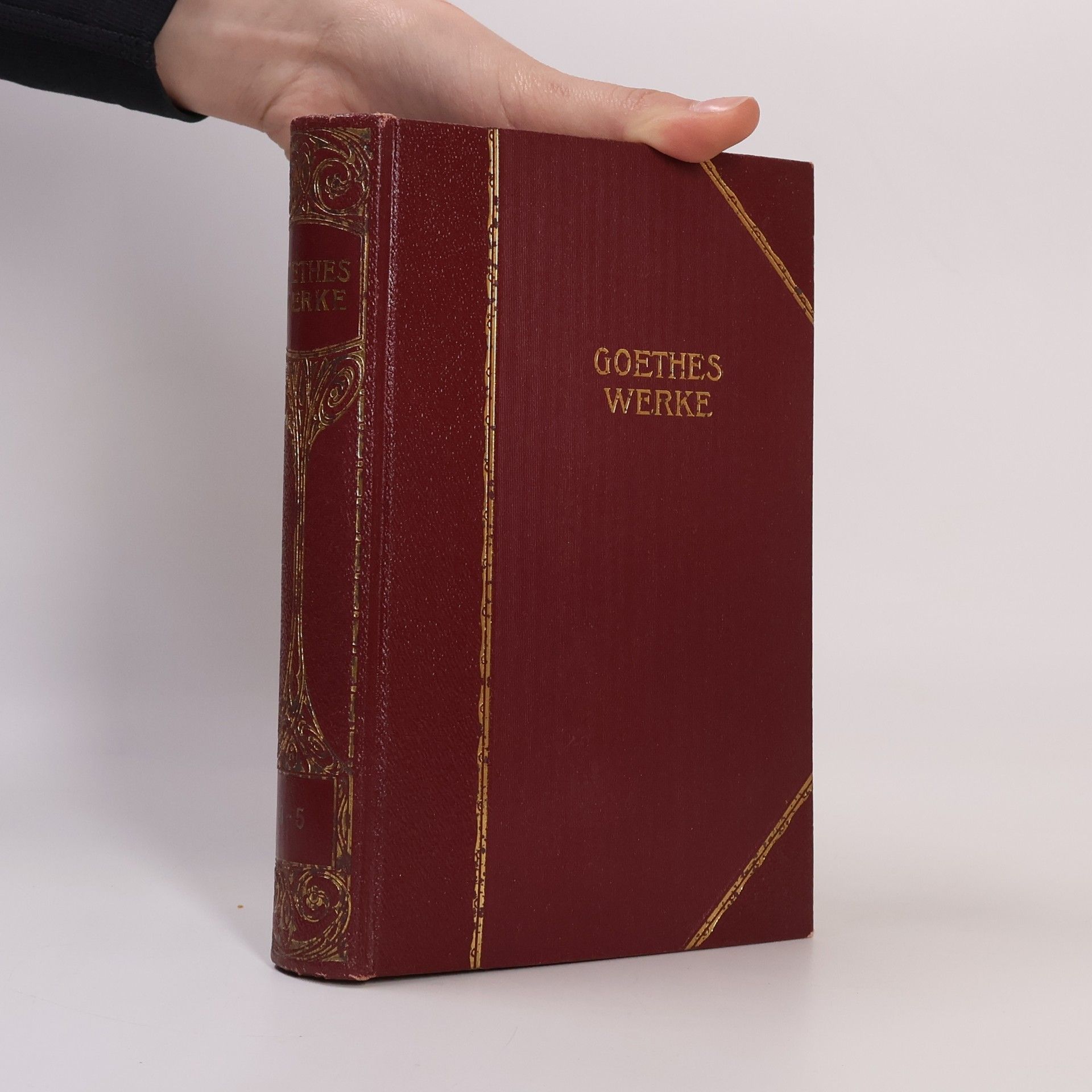 Johann Wolfgang von Goethe Goethes Werke 3-5