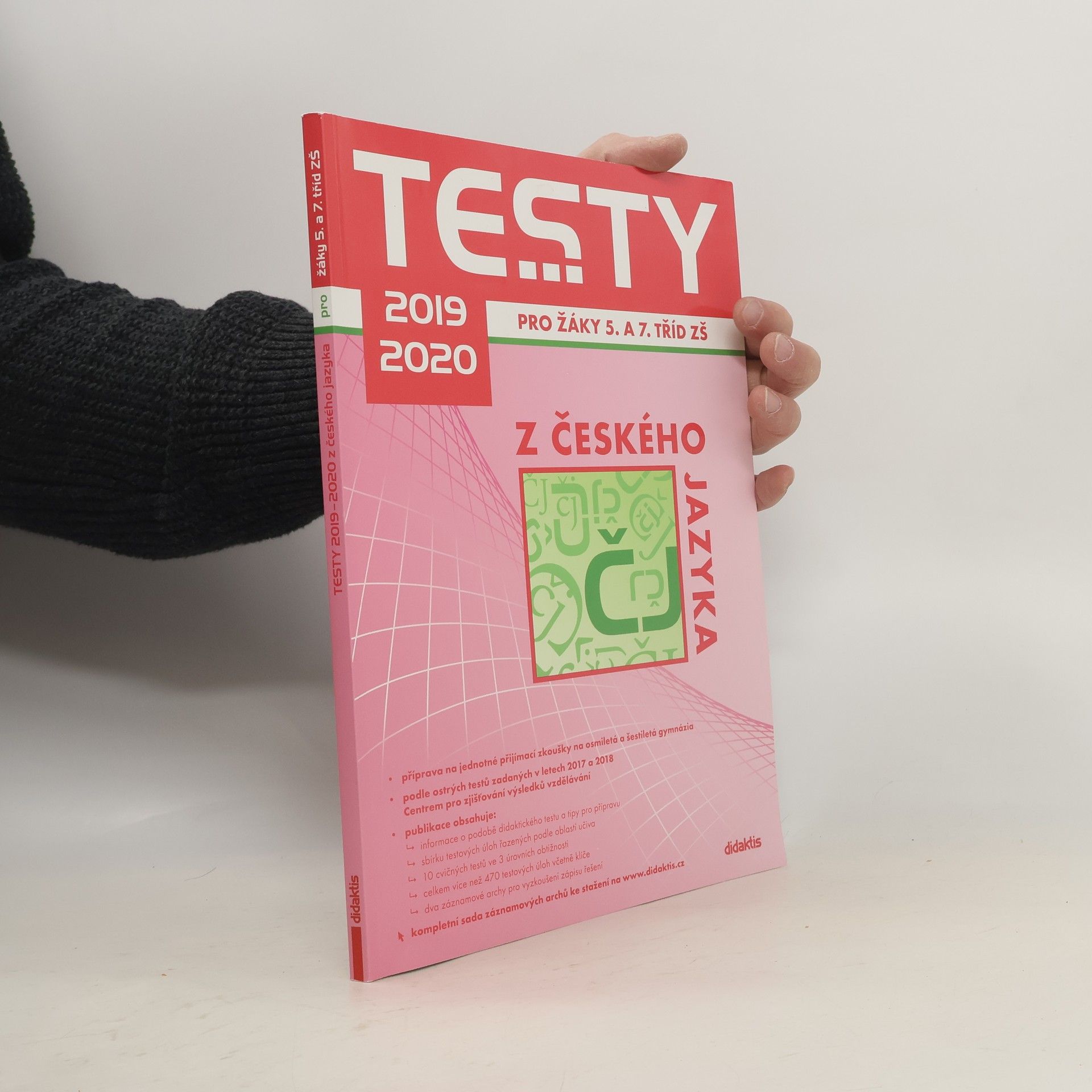 Kolektiv autorů Testy ... z českého jazyka: Pro žáky 5. a 7. tříd ZŠ