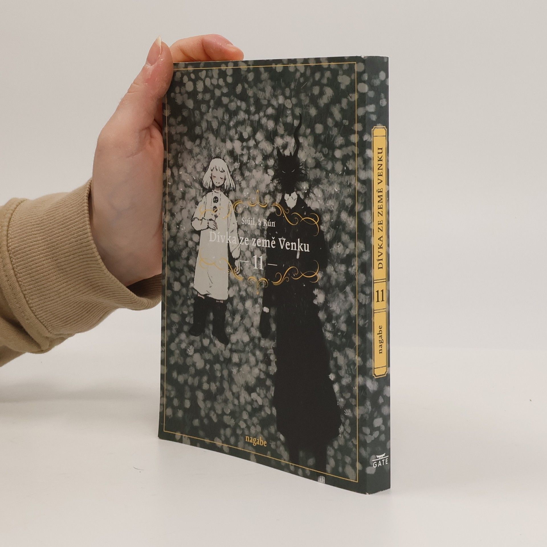 Nagabe Dívka ze země Venku. 11, Siúil, a Rún