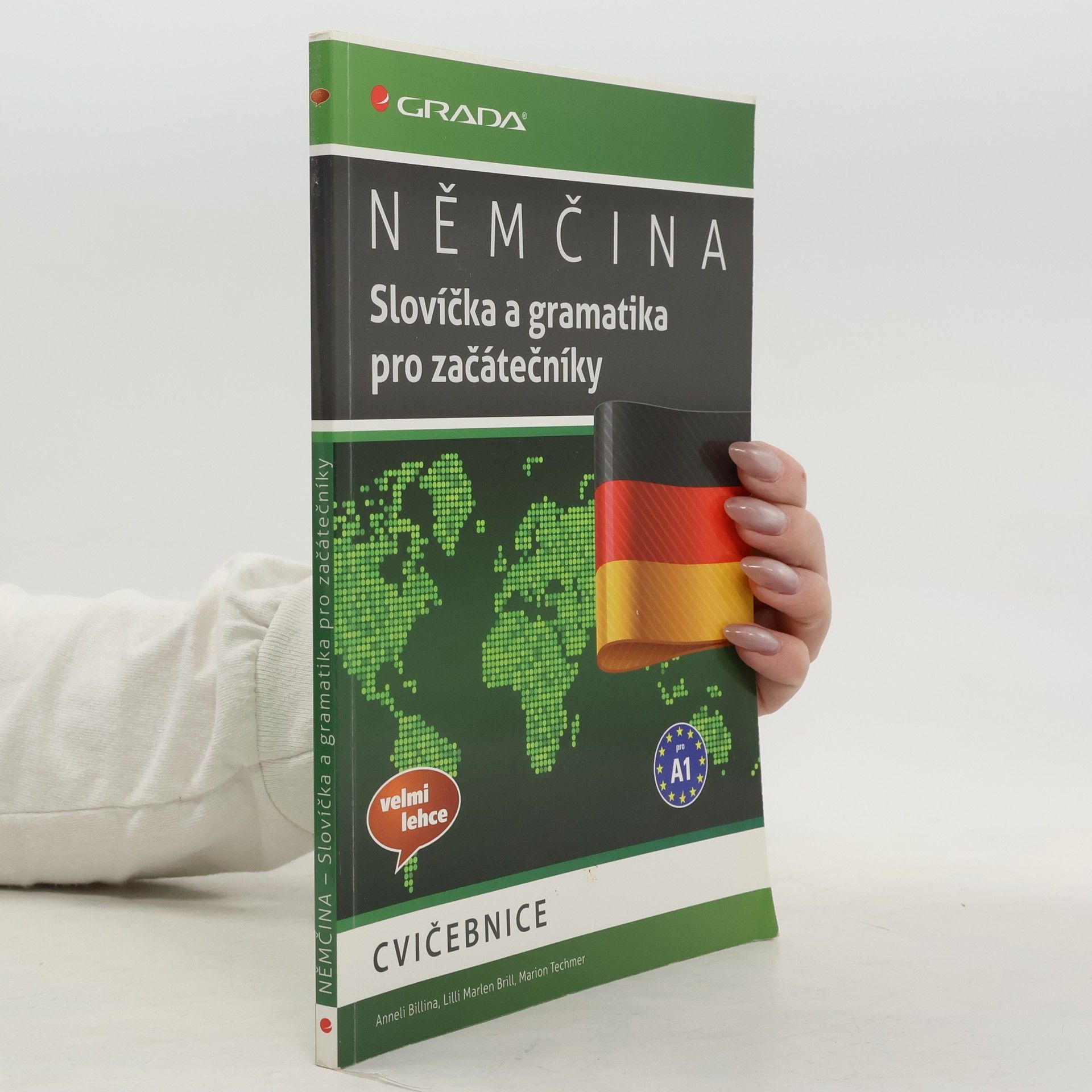 Anneli Billina Němčina: Slovíčka a gramatika pro začátečníky: Cvičebnice : [pro A1]