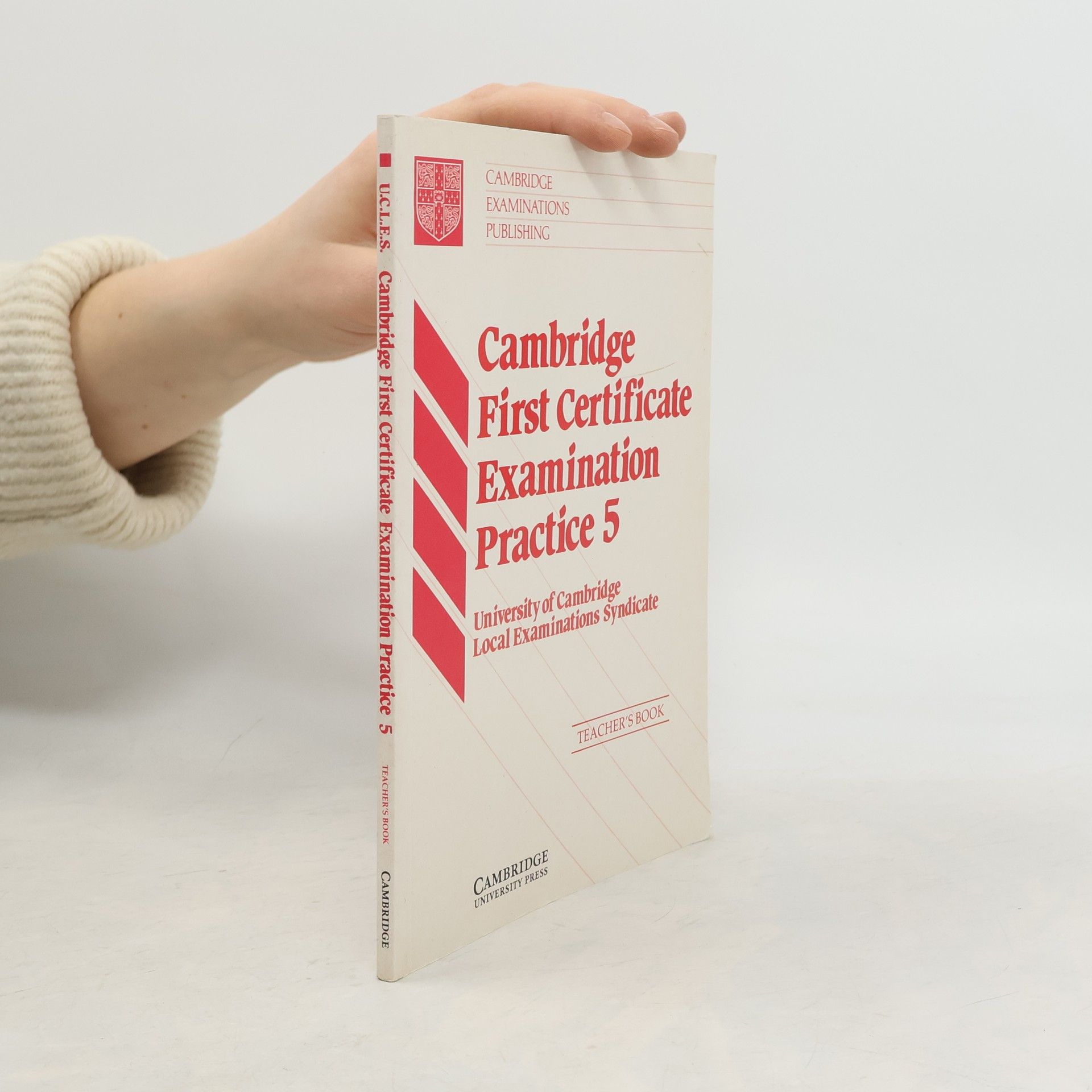 Collectif d'auteurs Cambridge first certificate examination practice 5 (Teacher's book)