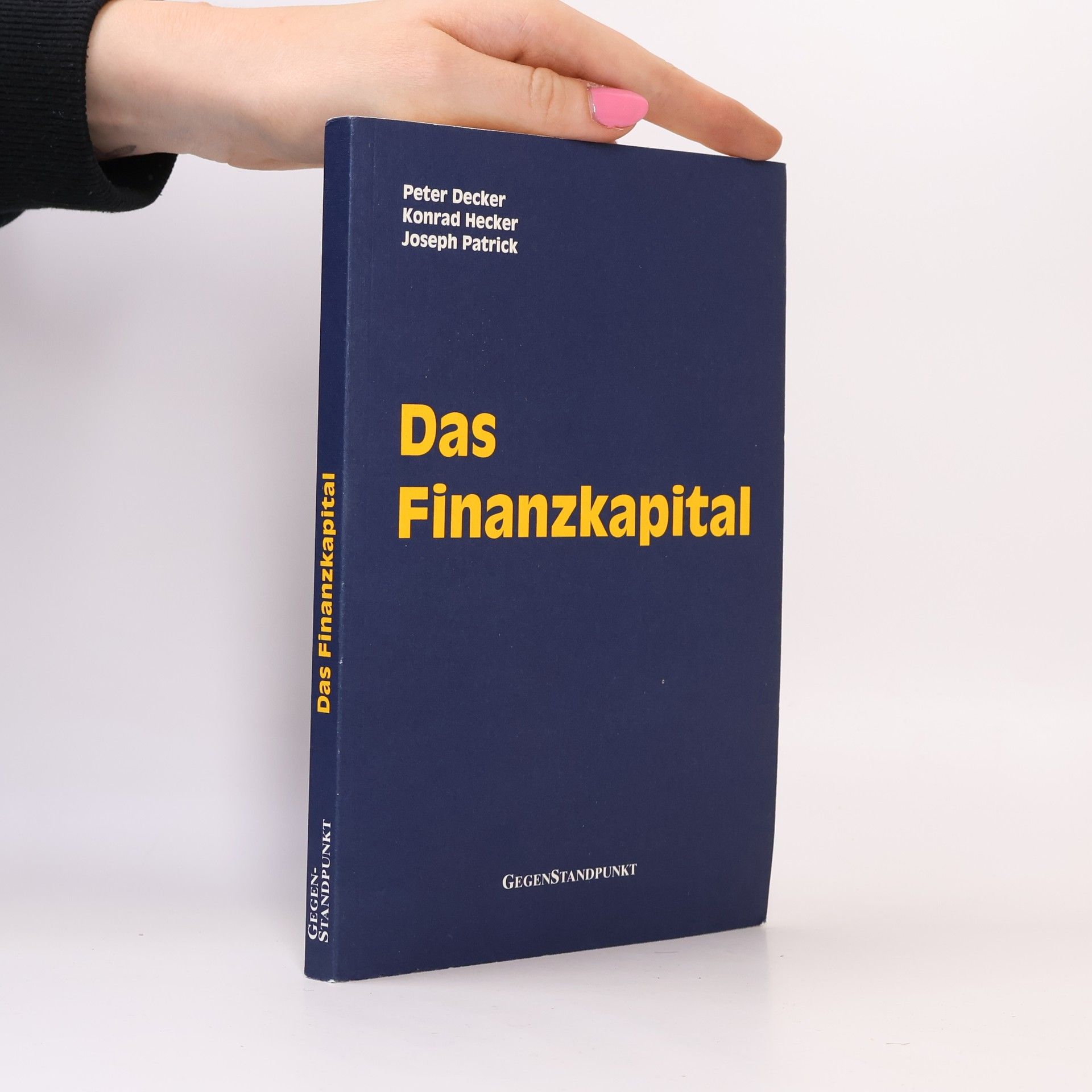 Peter Decker Das Finanzkapital