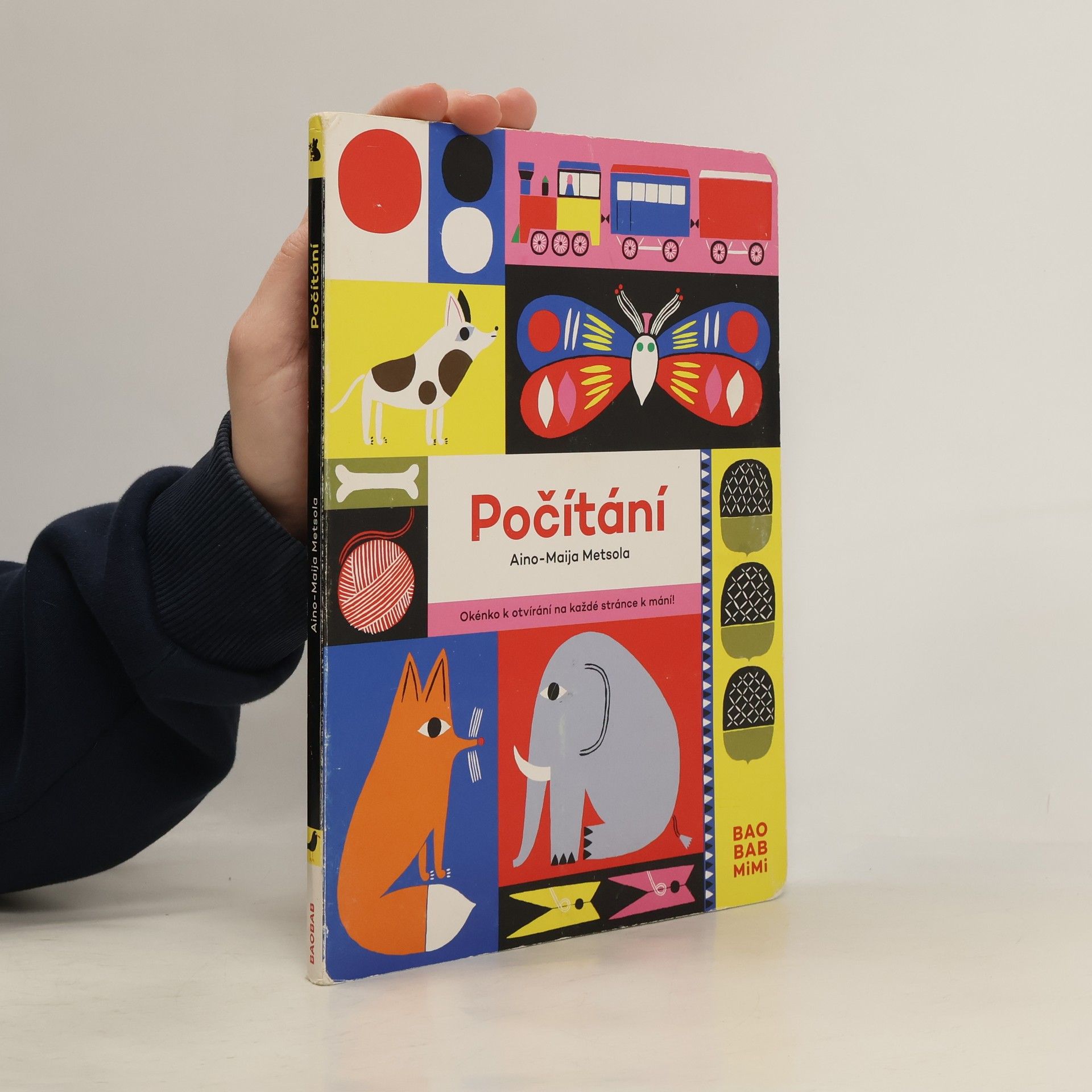 Aino Maija Metsola Počítání. Okénko k otvírání na každé stránce k mání