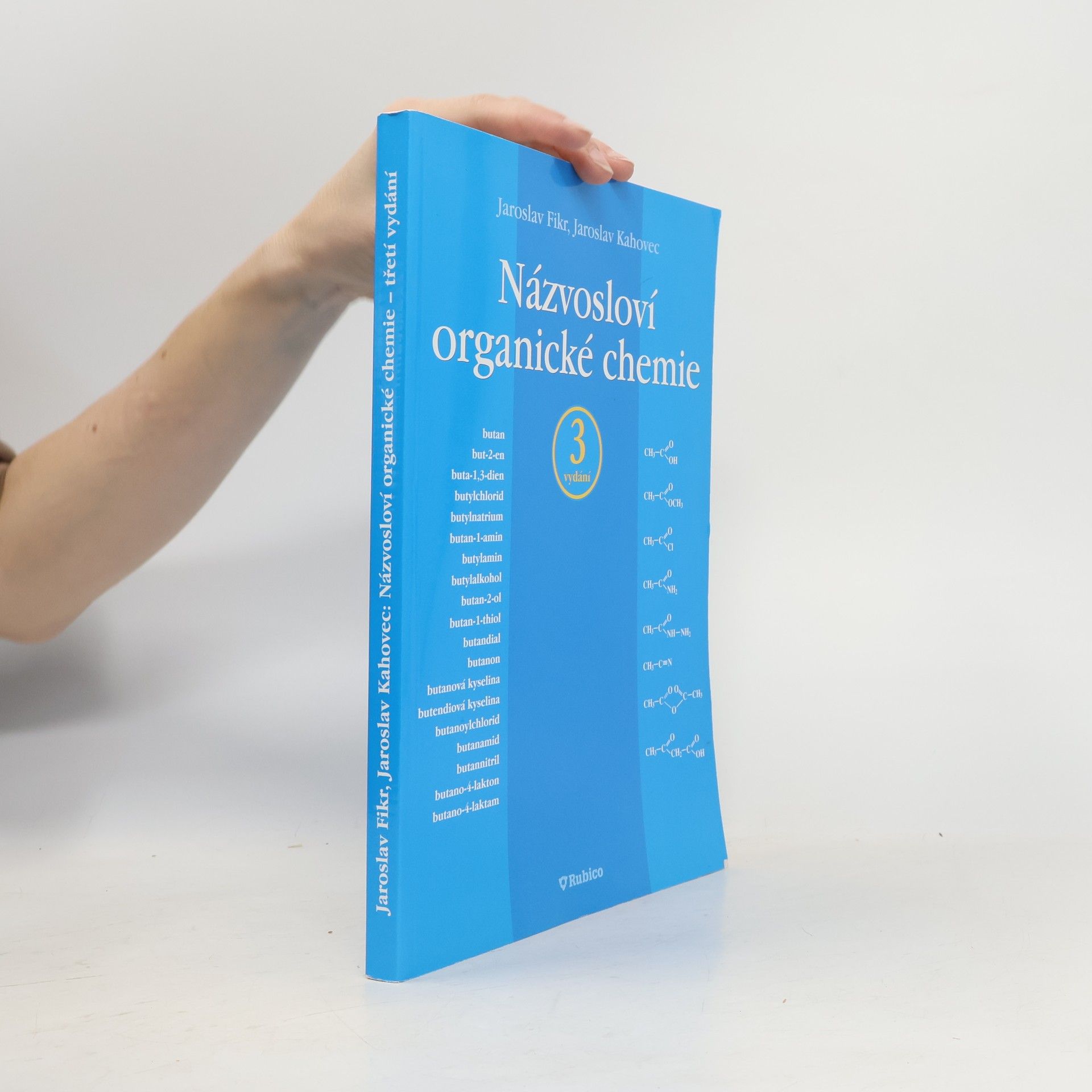 Jaroslav Fikr Názvosloví organické chemie