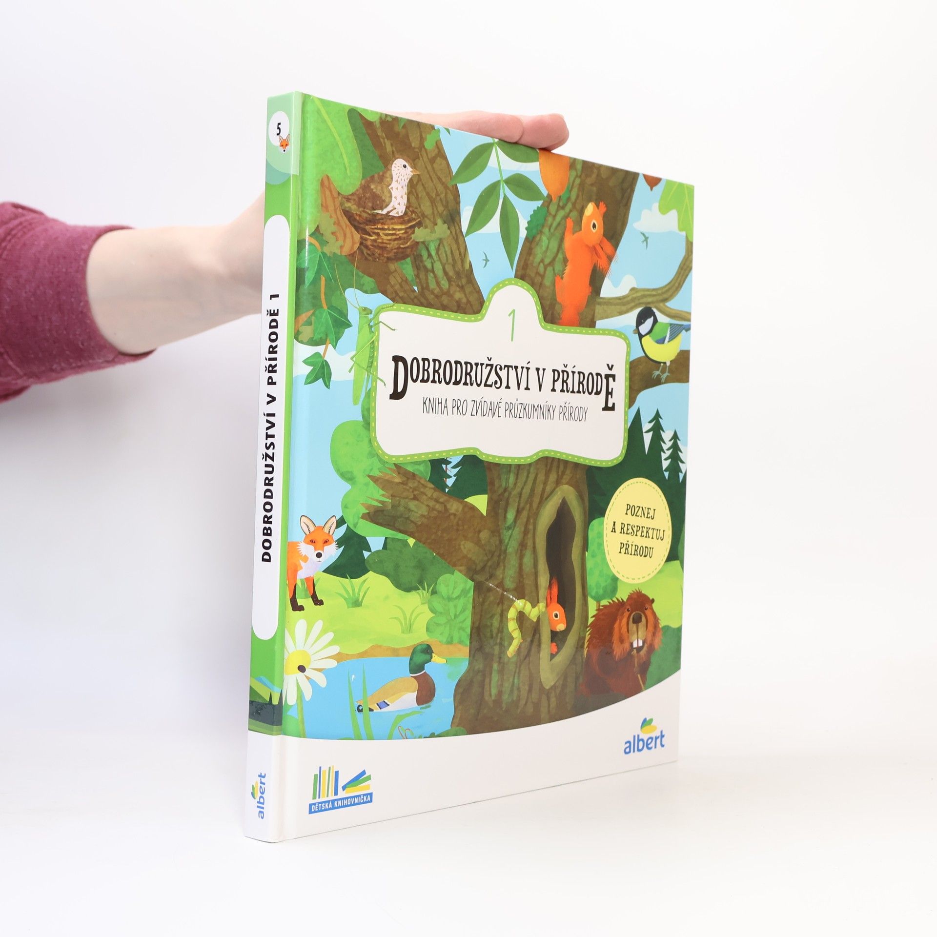 Lucie Hušková Dobrodružství v přírodě. Kniha pro zvídavé průzkumníky přírody. 1