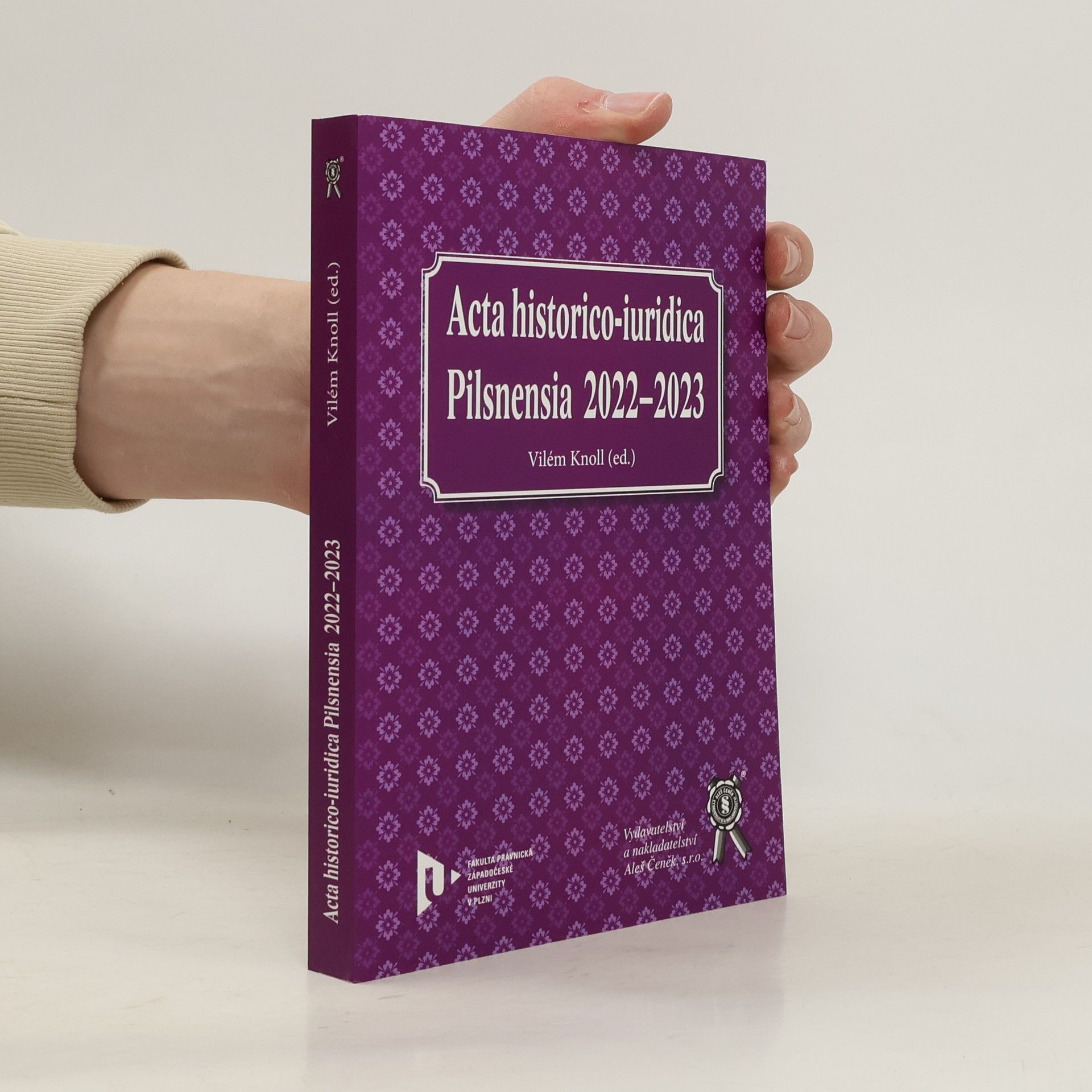 Vilém Knoll Acta historico-iuridica Pilsnensia 2022-2023