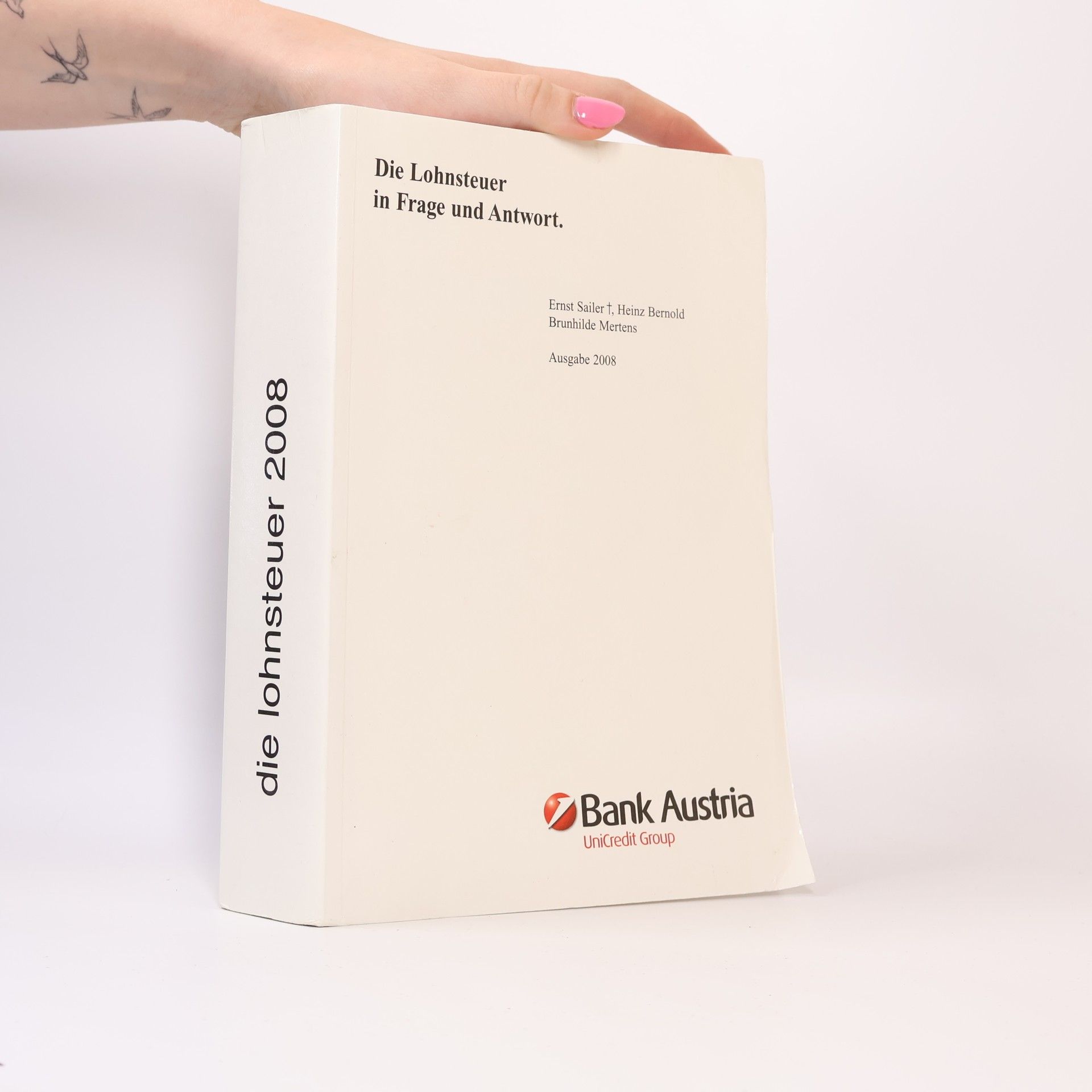 Ernst Sailer Die Lohnsteuer in Frage und Antwort