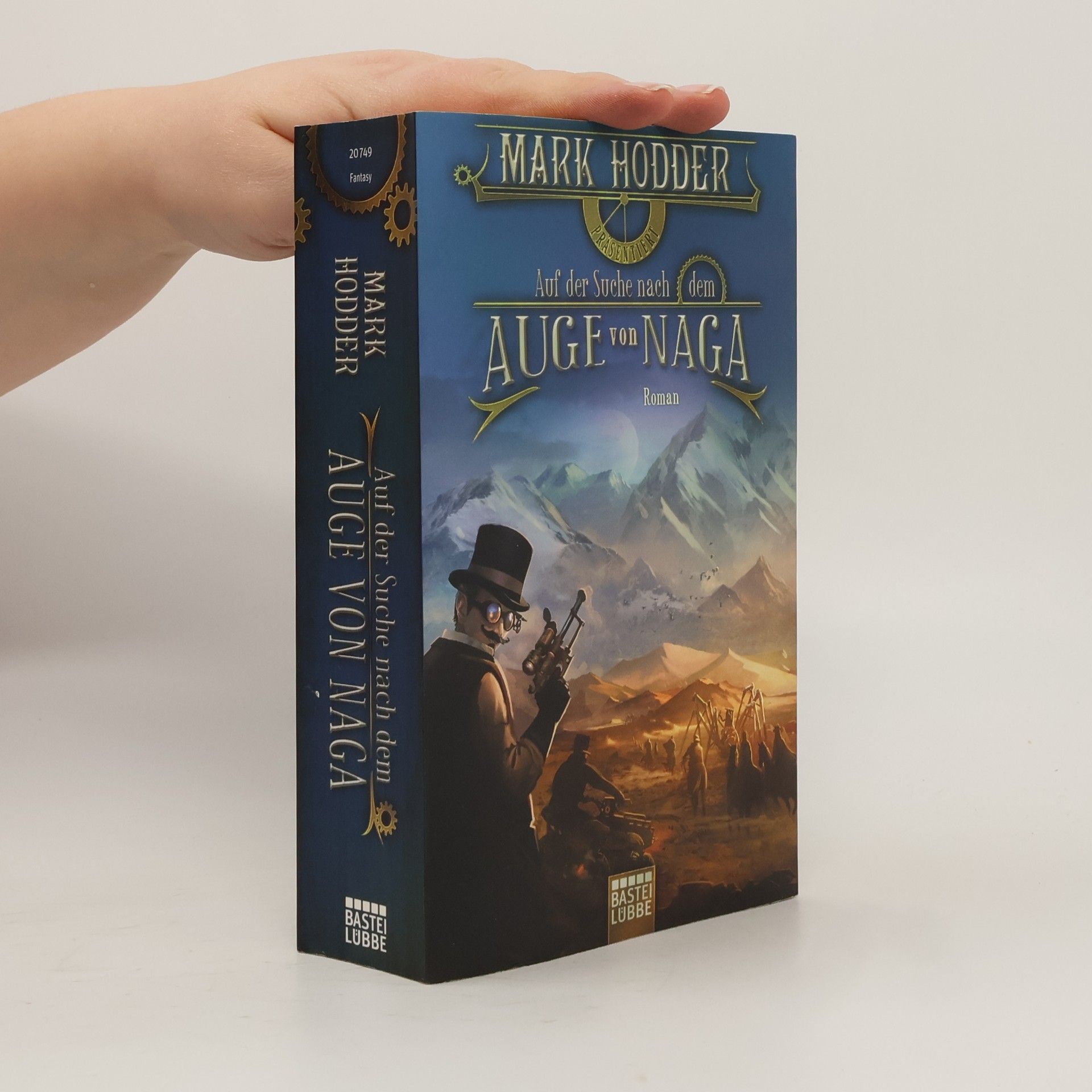 Mark Hodder Auf der Suche nach dem Auge von Naga