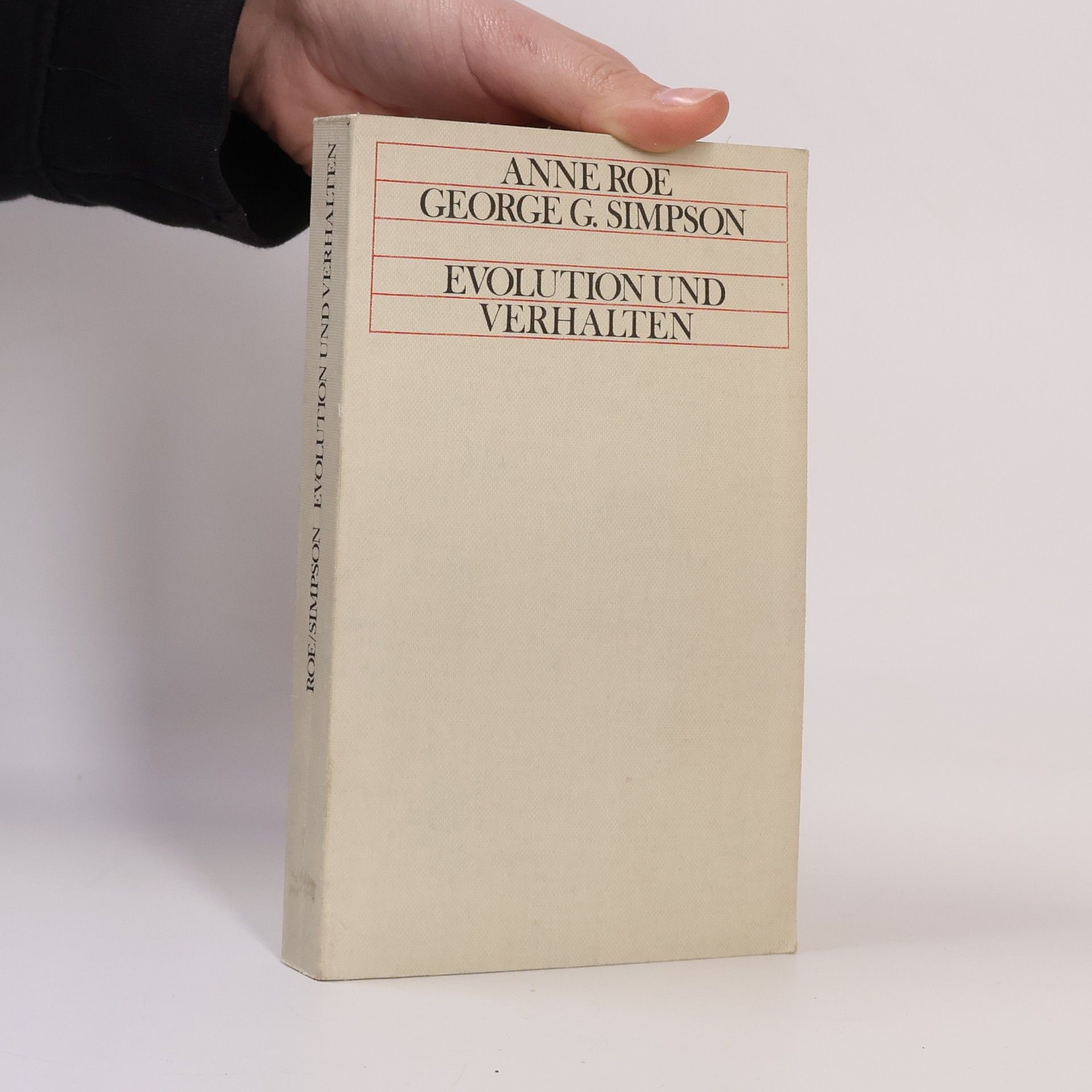 Anne Roe Evolution und Verhalten