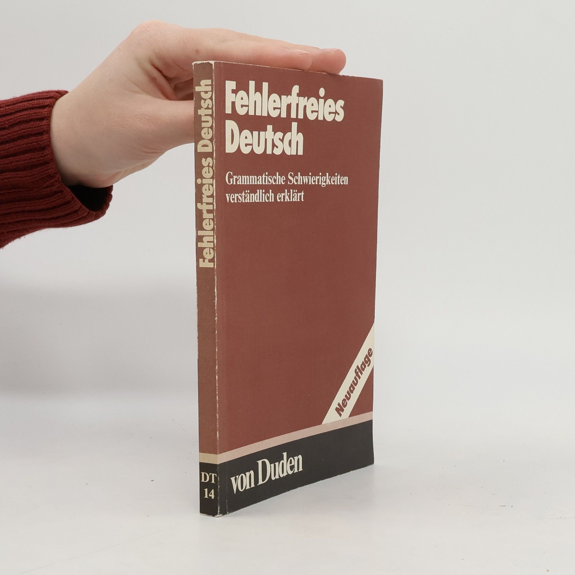 Dieter Berger Duden "Fehlerfreies Deutsch"