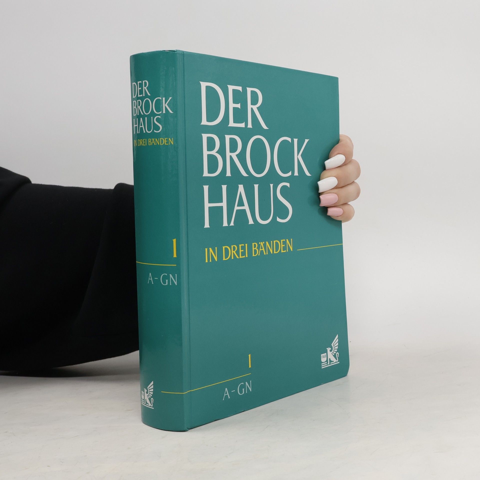 Autores varios Der Brockhaus in drei Bänden 1. A-GN