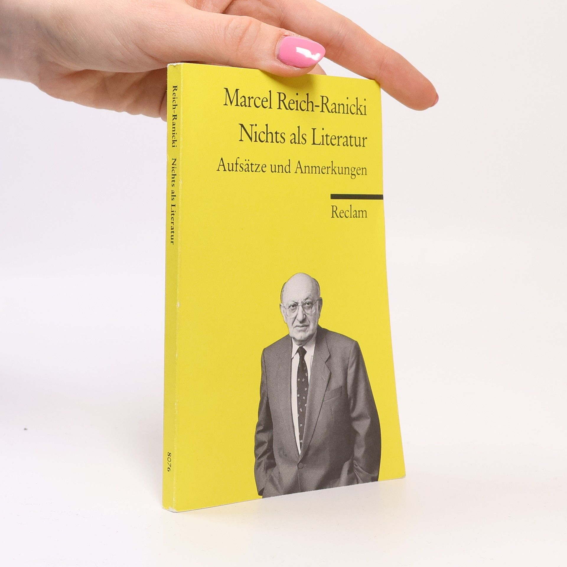 Marcel Reich-Ranicki Nichts als Literatur