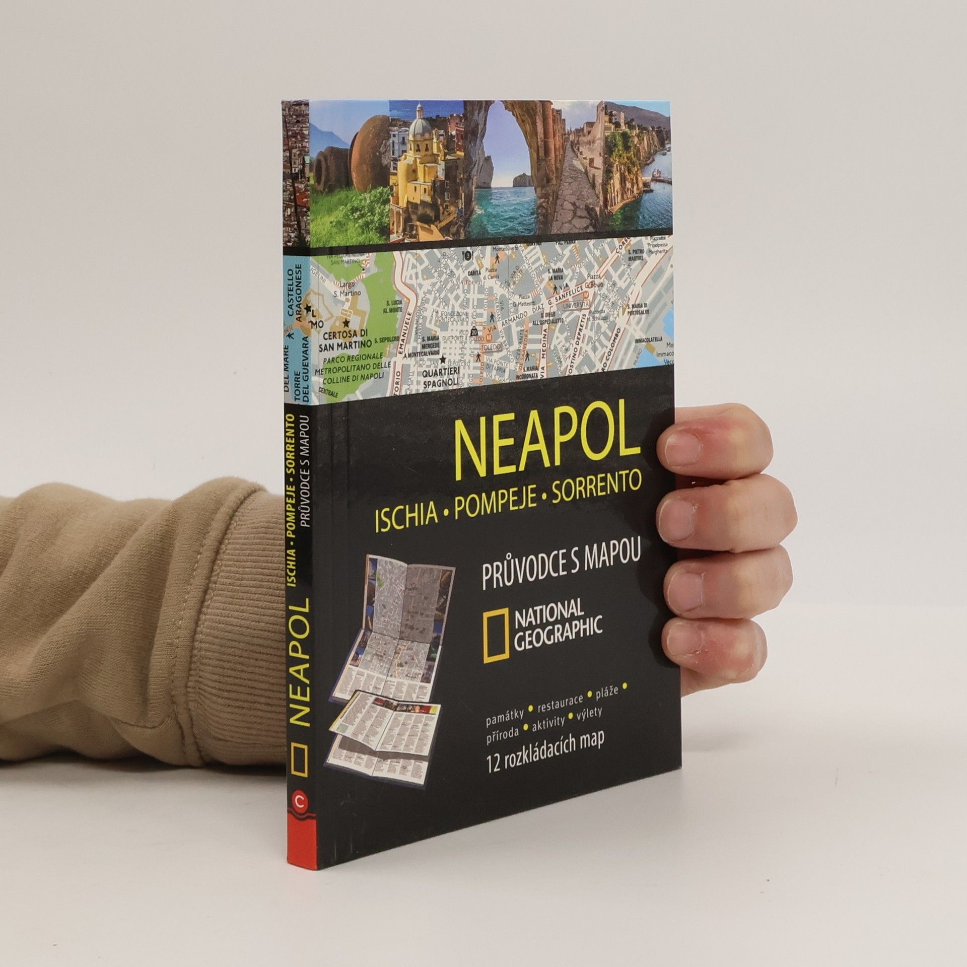 Silvia Cadrega Neapol, Ischia, Pompeje, Sorrento - průvodce s mapou