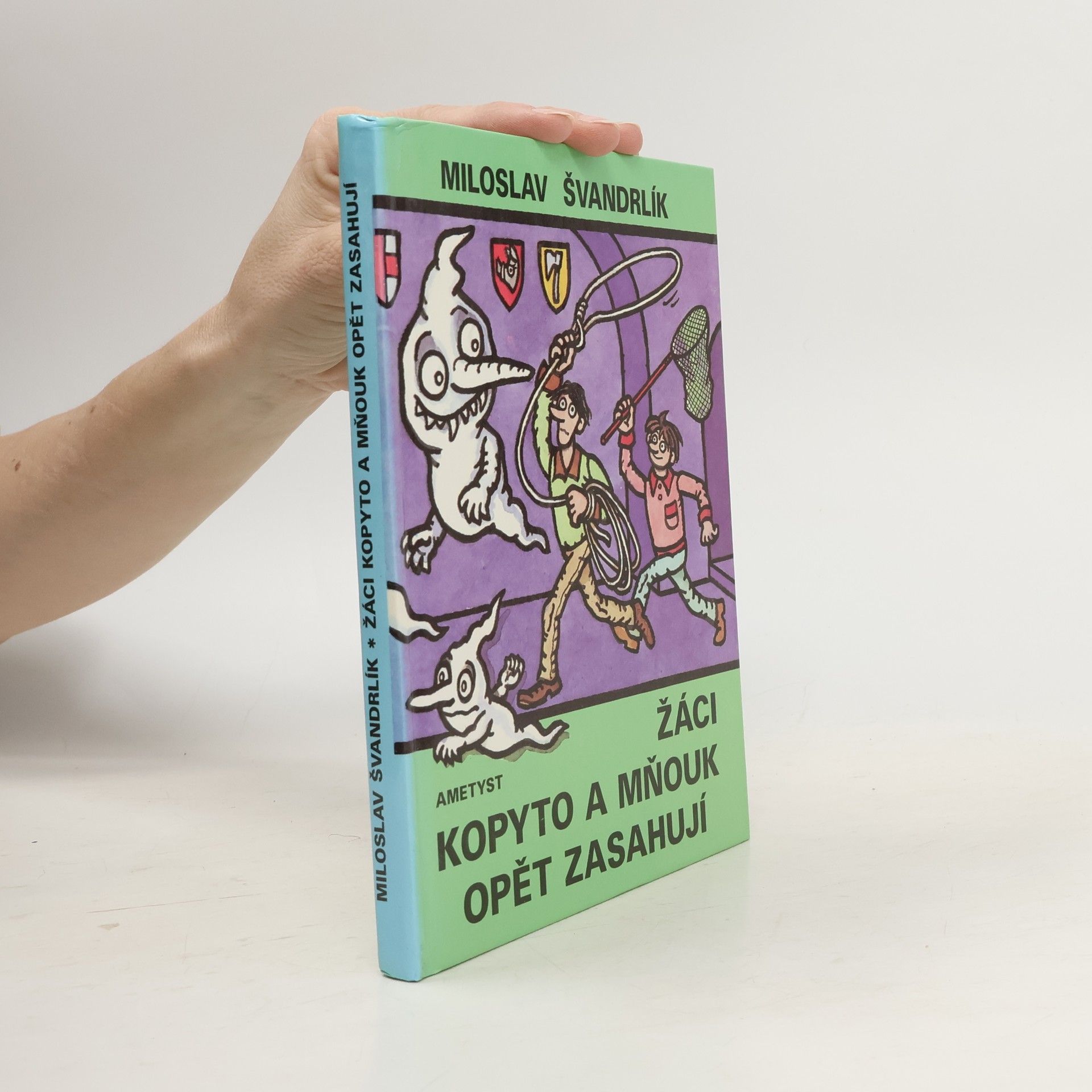 Miloslav Švandrlík Žáci Kopyto a Mňouk opět zasahují