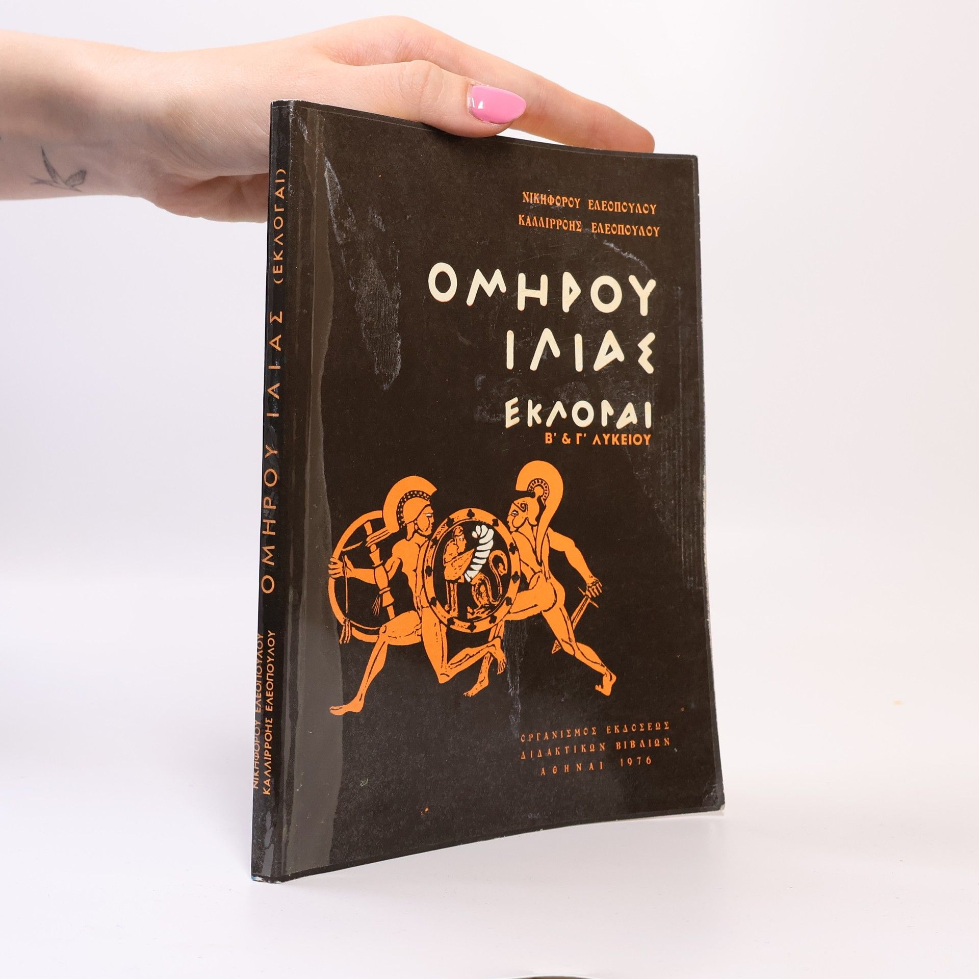 Homère Ιλιάς. Εκλογαί