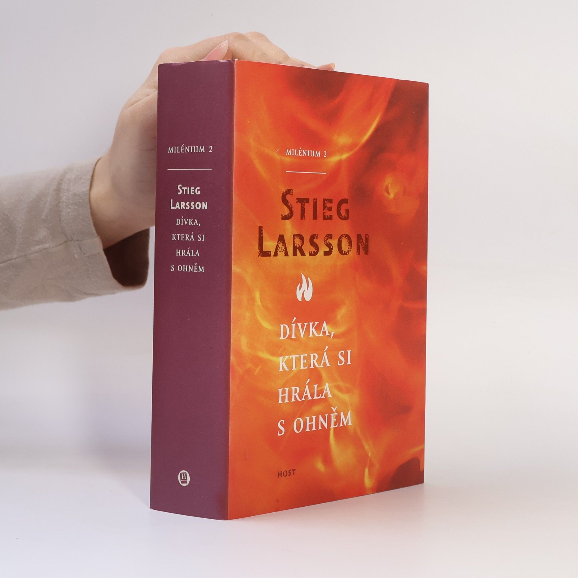 Stieg Larsson Dívka, která si hrála s ohněm