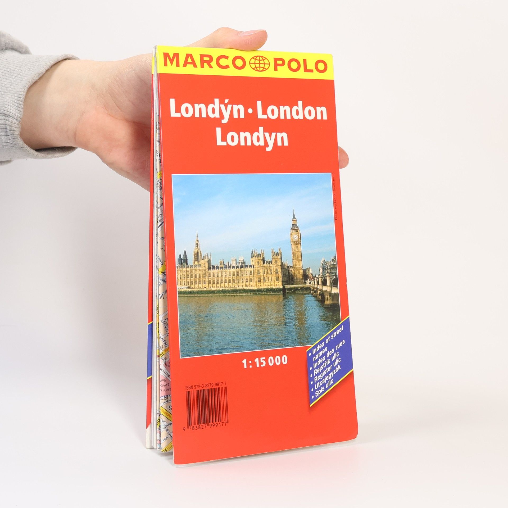 Various authors Londýn London Londres Londyn 1:15 000