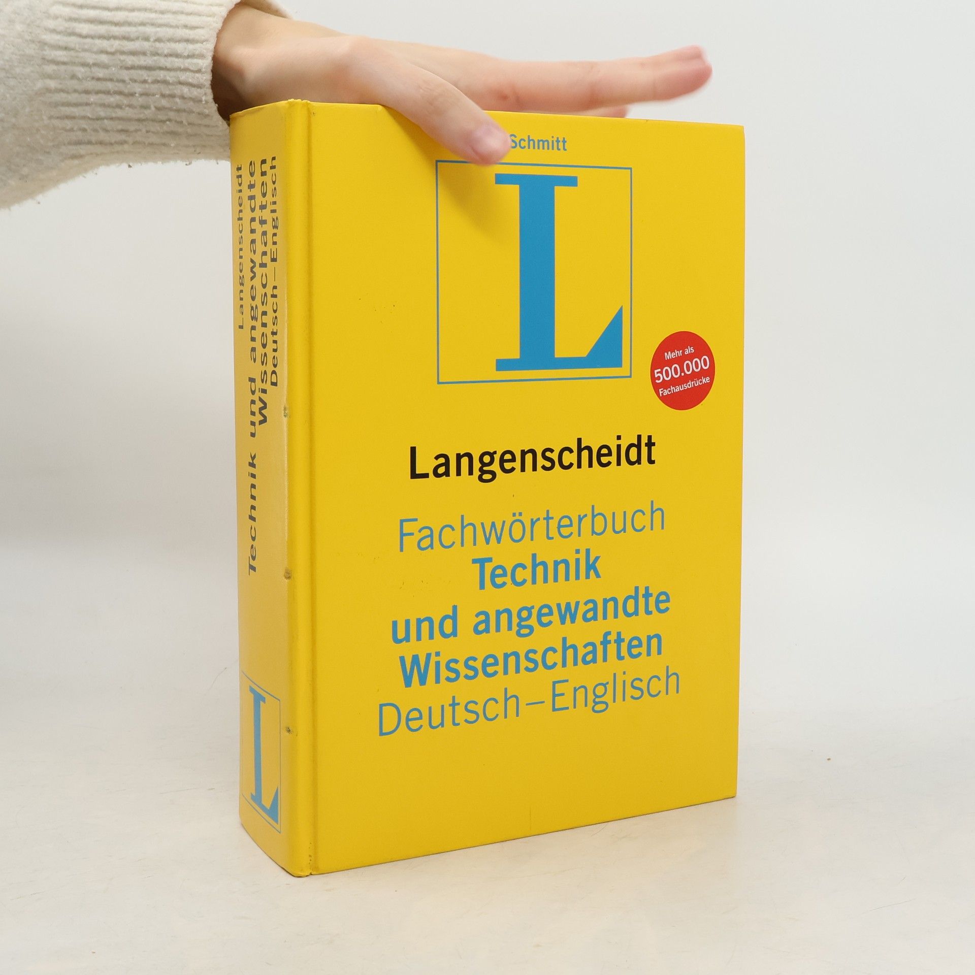 Peter A. Schmitt Langenscheidts Fachwörterbuch Technik und angewandte Wissenschaften