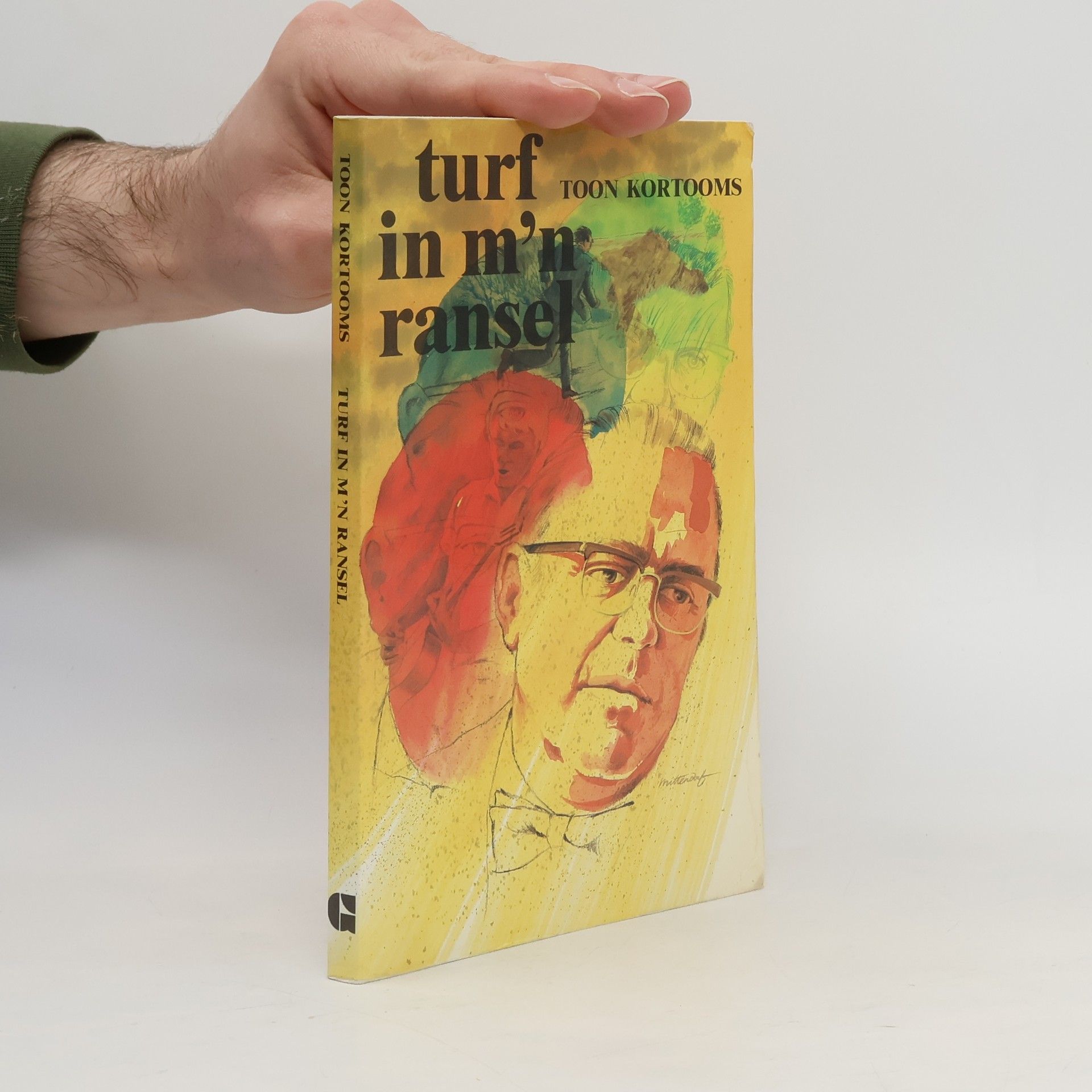 Toon Kortooms Turf in m'n ransel
