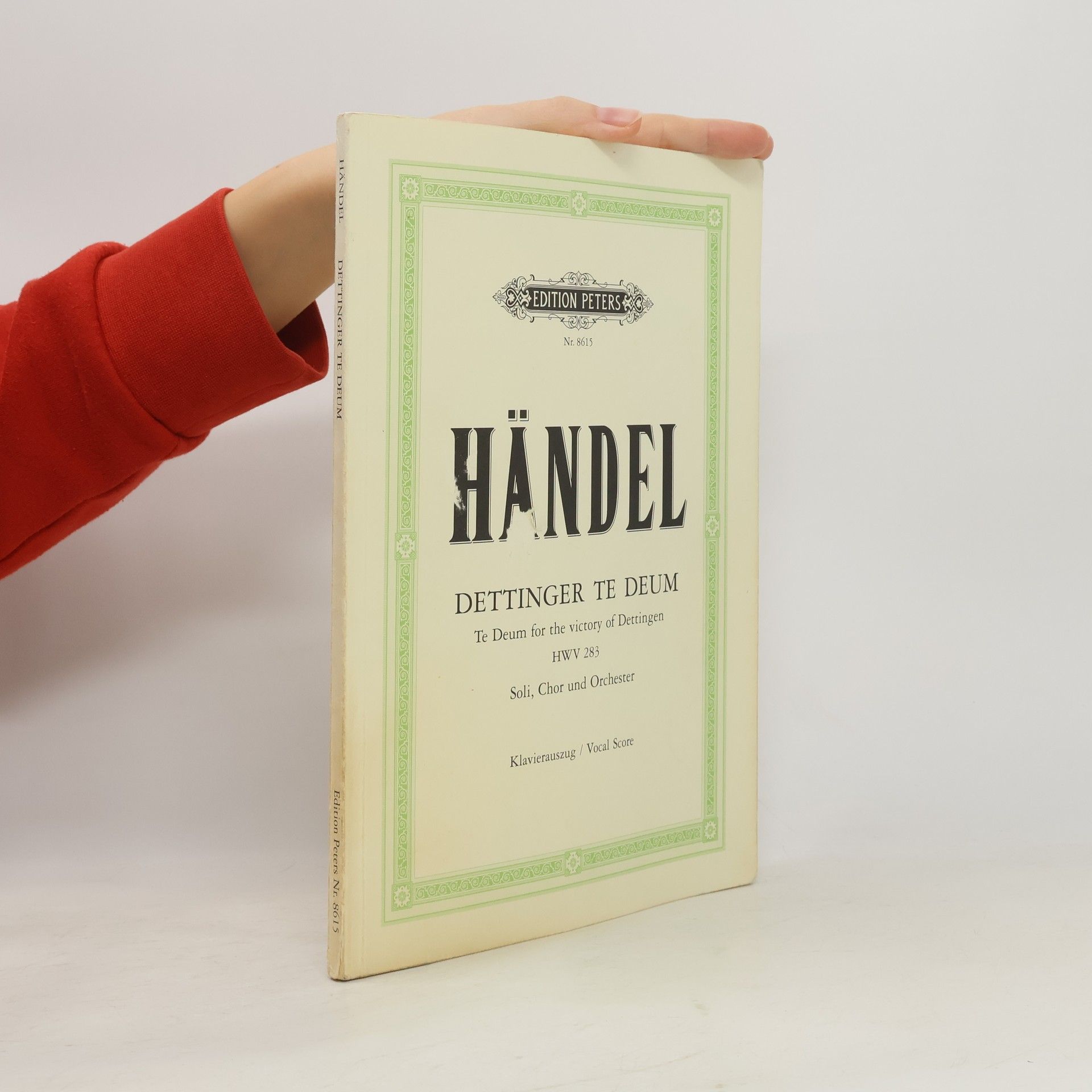 Georg Friedrich Händel Dettingen Te Deum HWV 283