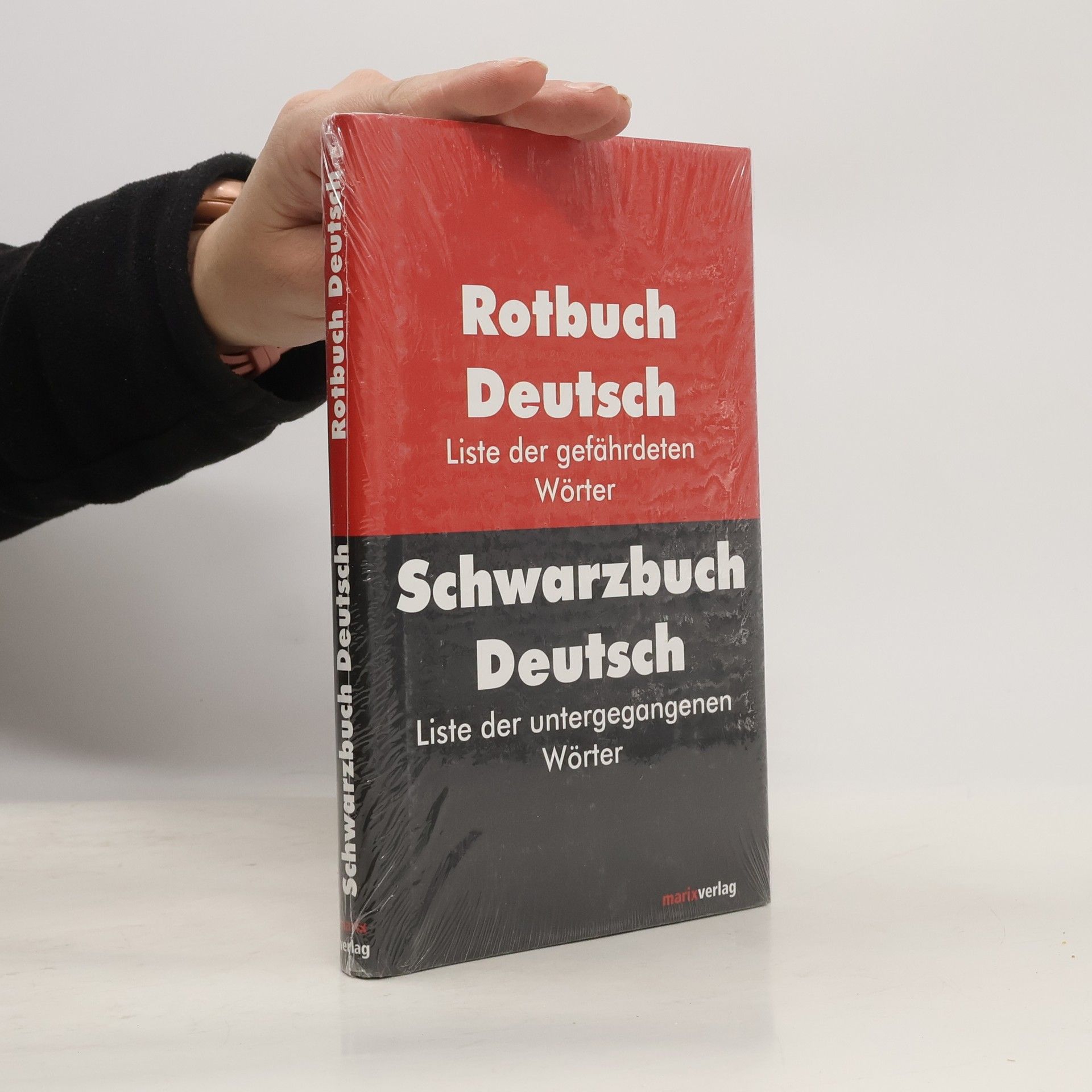 Various authors Rotbuch Deutsch Schwarzbuch Deutsch