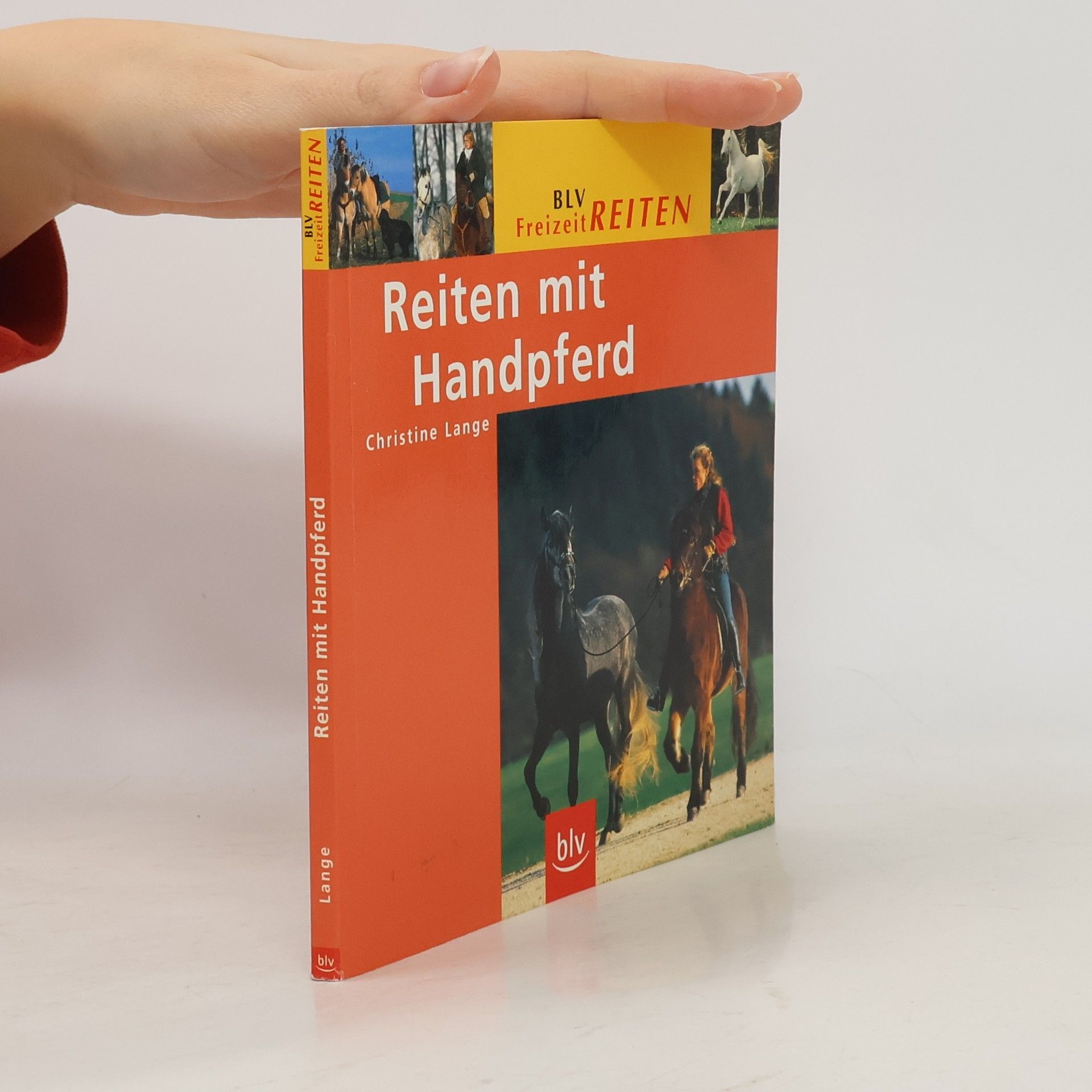 Christine Lange Reiten mit Handpferd