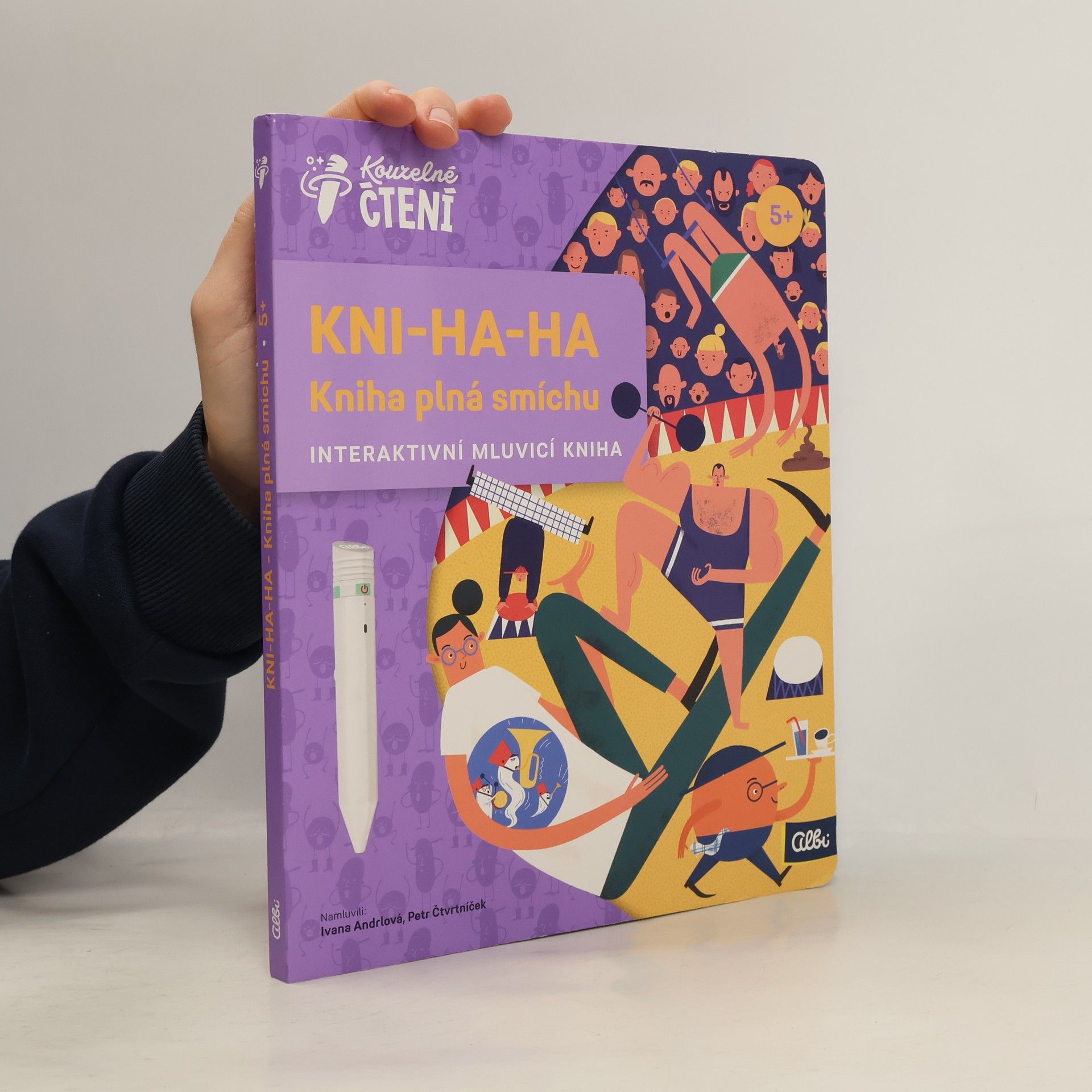 Marie Urbánková Kni-ha-ha. Kniha plná smíchu. Interaktivní mluvicí kniha