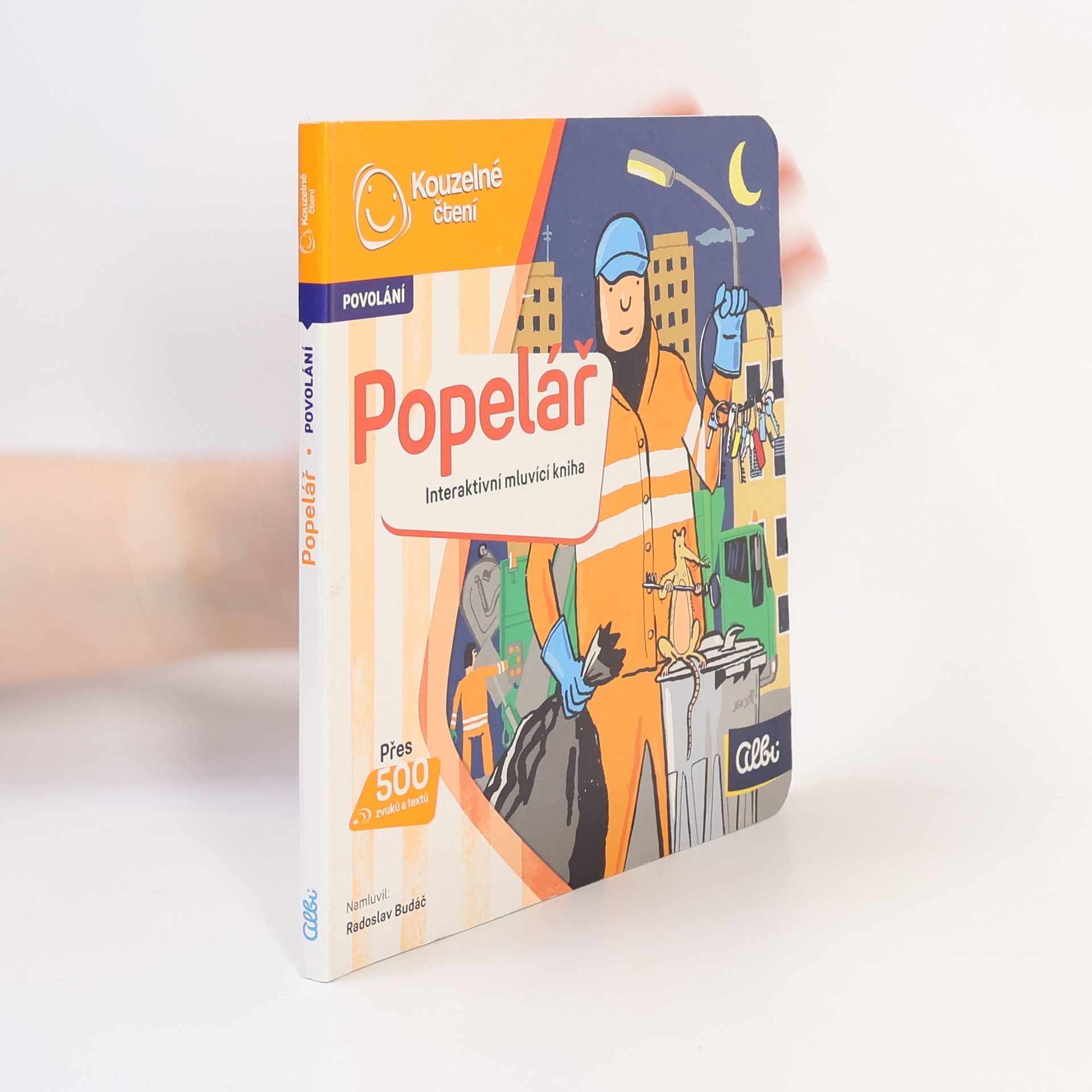 Popelář. Interaktivní mluvící kniha