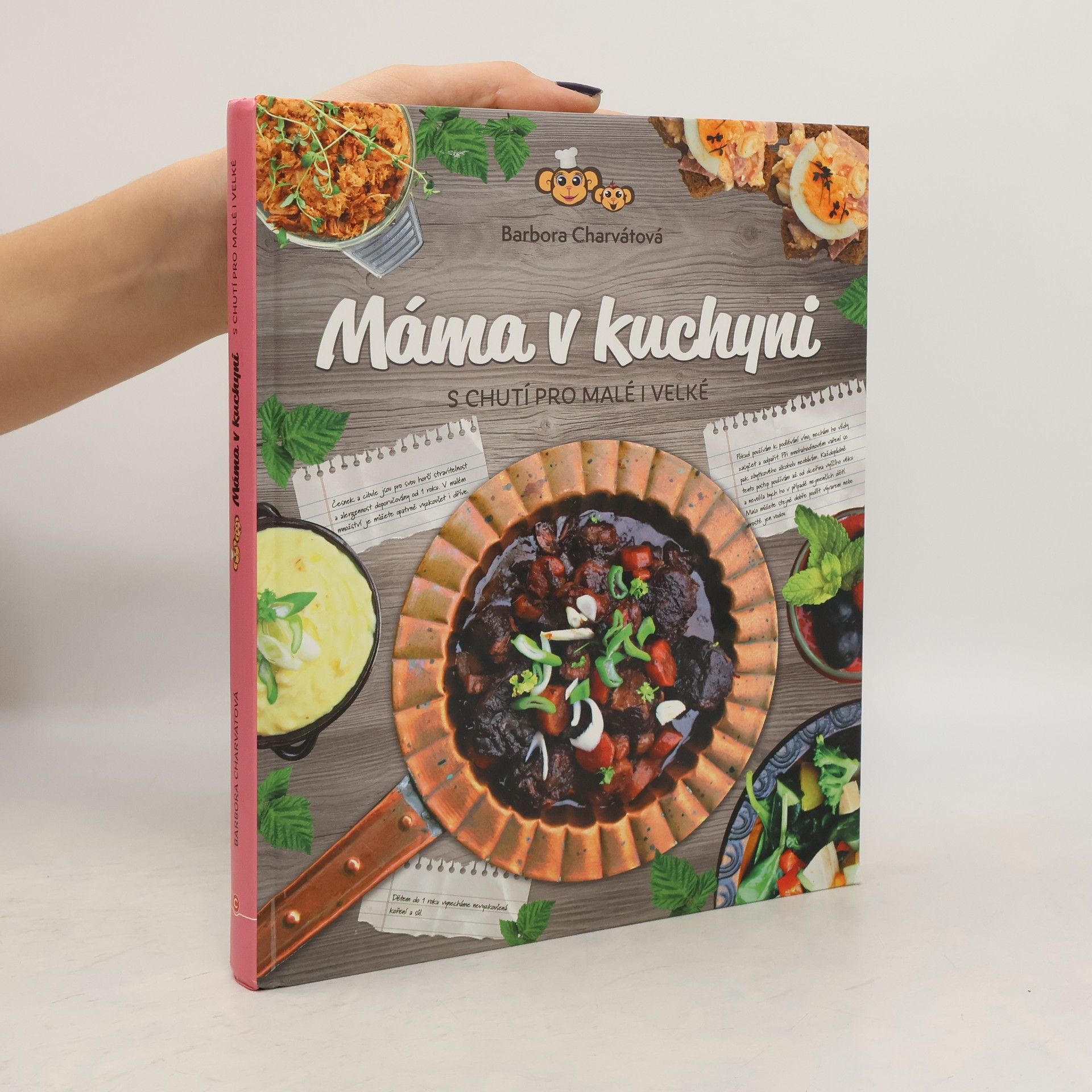 Barbora Charvátová Máma v kuchyni. S chutí pro malé i velké