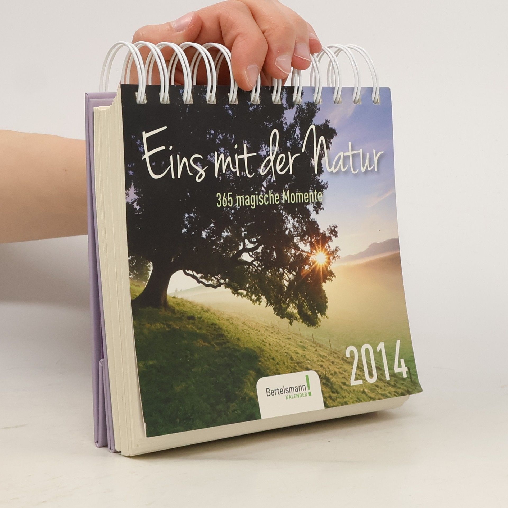 Kolektiv autorů Postkartenkalender Eins mit der Natur