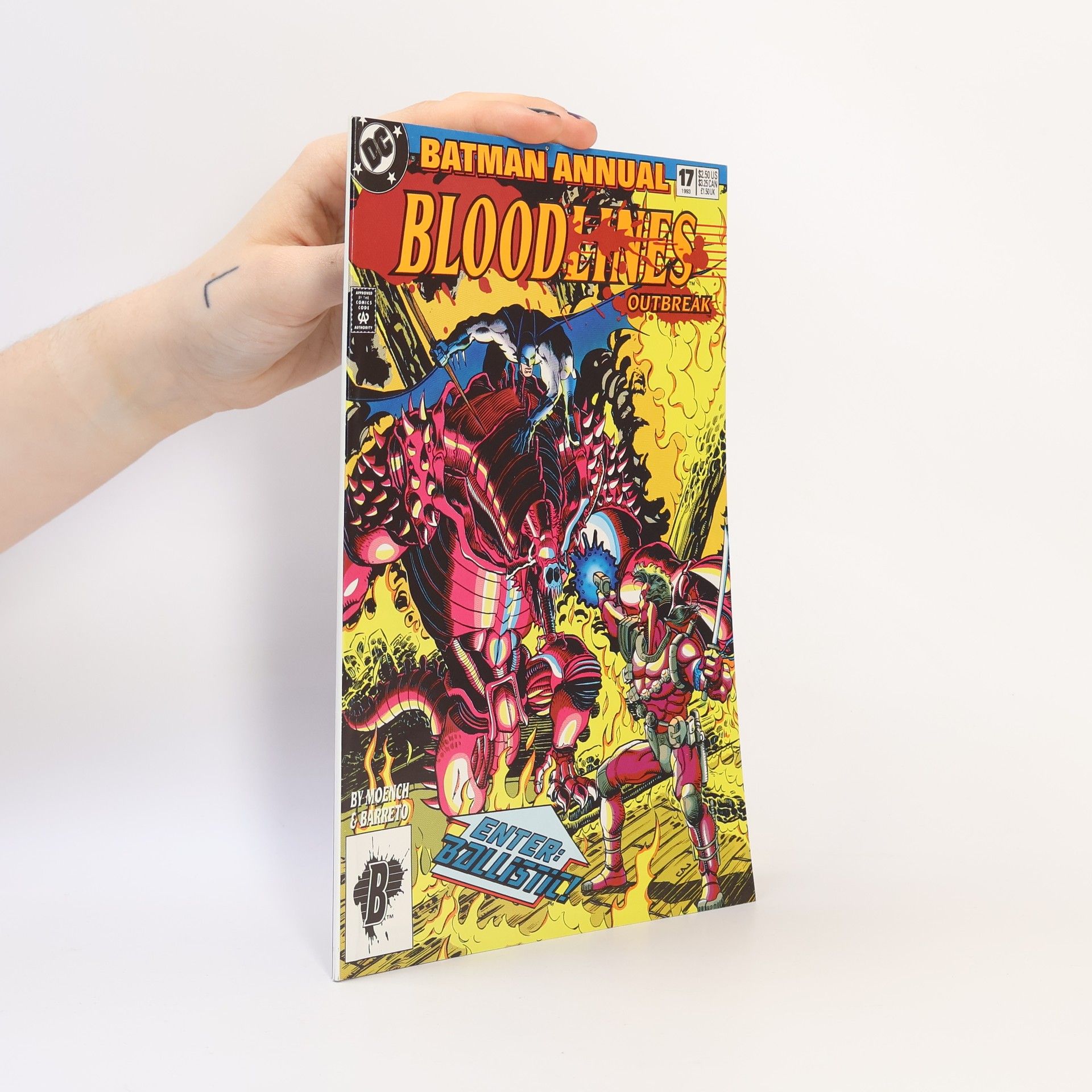 Doug Moench Batman Annual 17. Bloodlines Outbreak