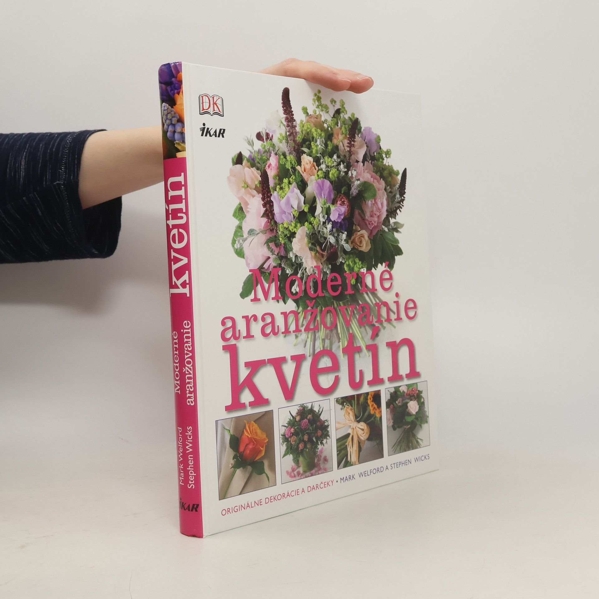 Moderné aranžovanie kvetín