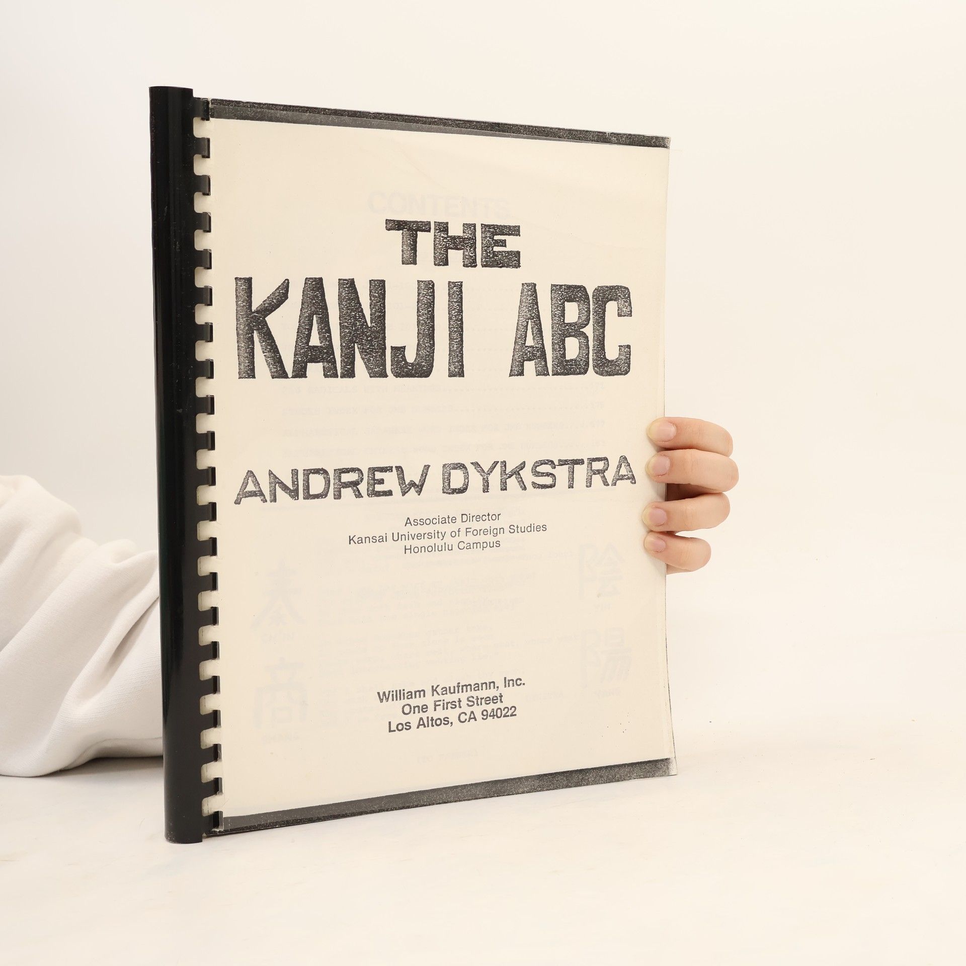 Andrew H. Dykstra The Kanji ABC