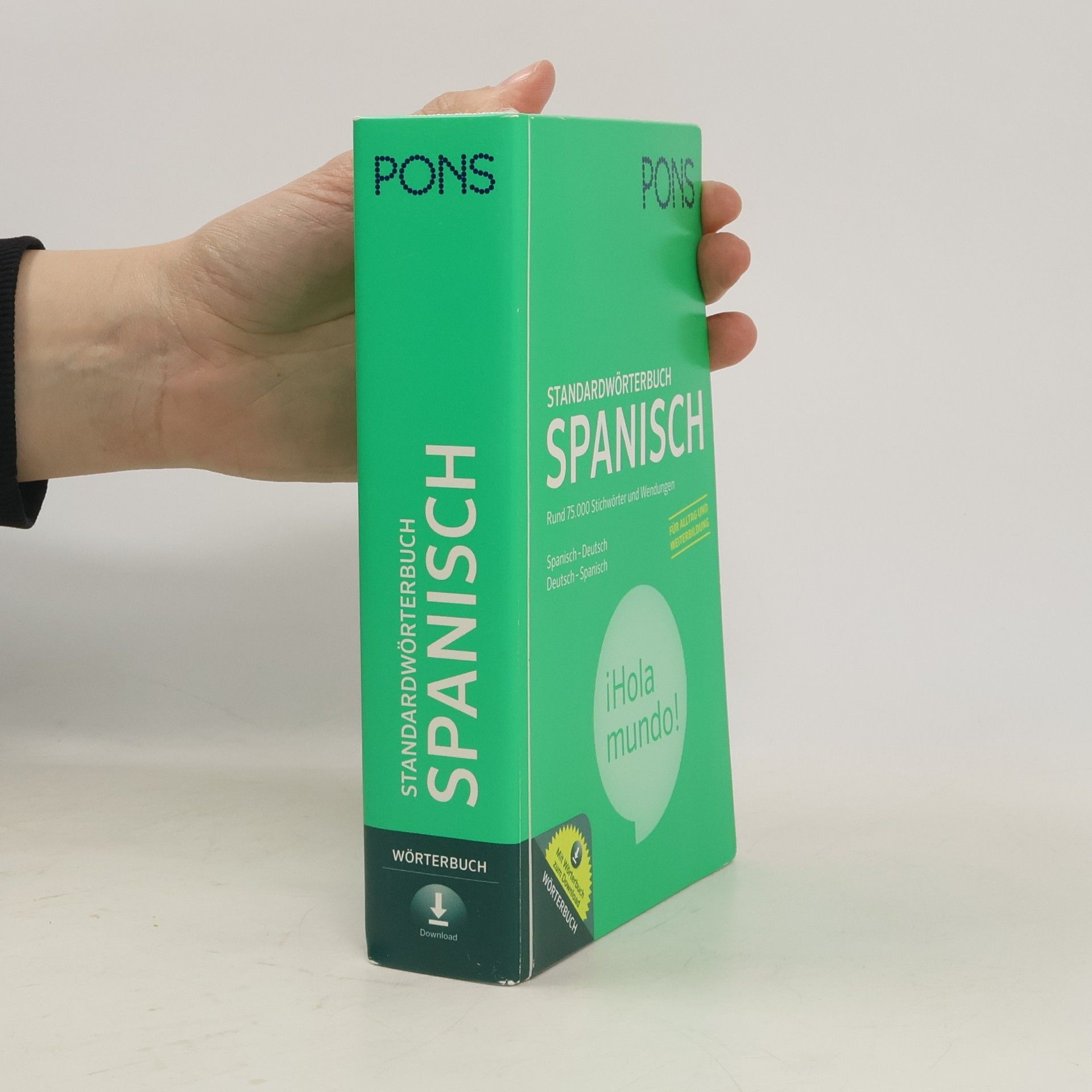 Various authors PONS Standardwörterbuch Spanisch