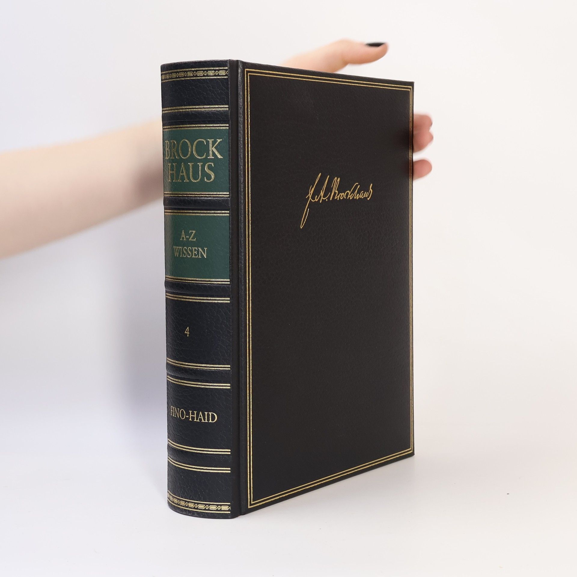 Autores varios Brockhaus A-Z Wissen. Band 4. Fino-Haid