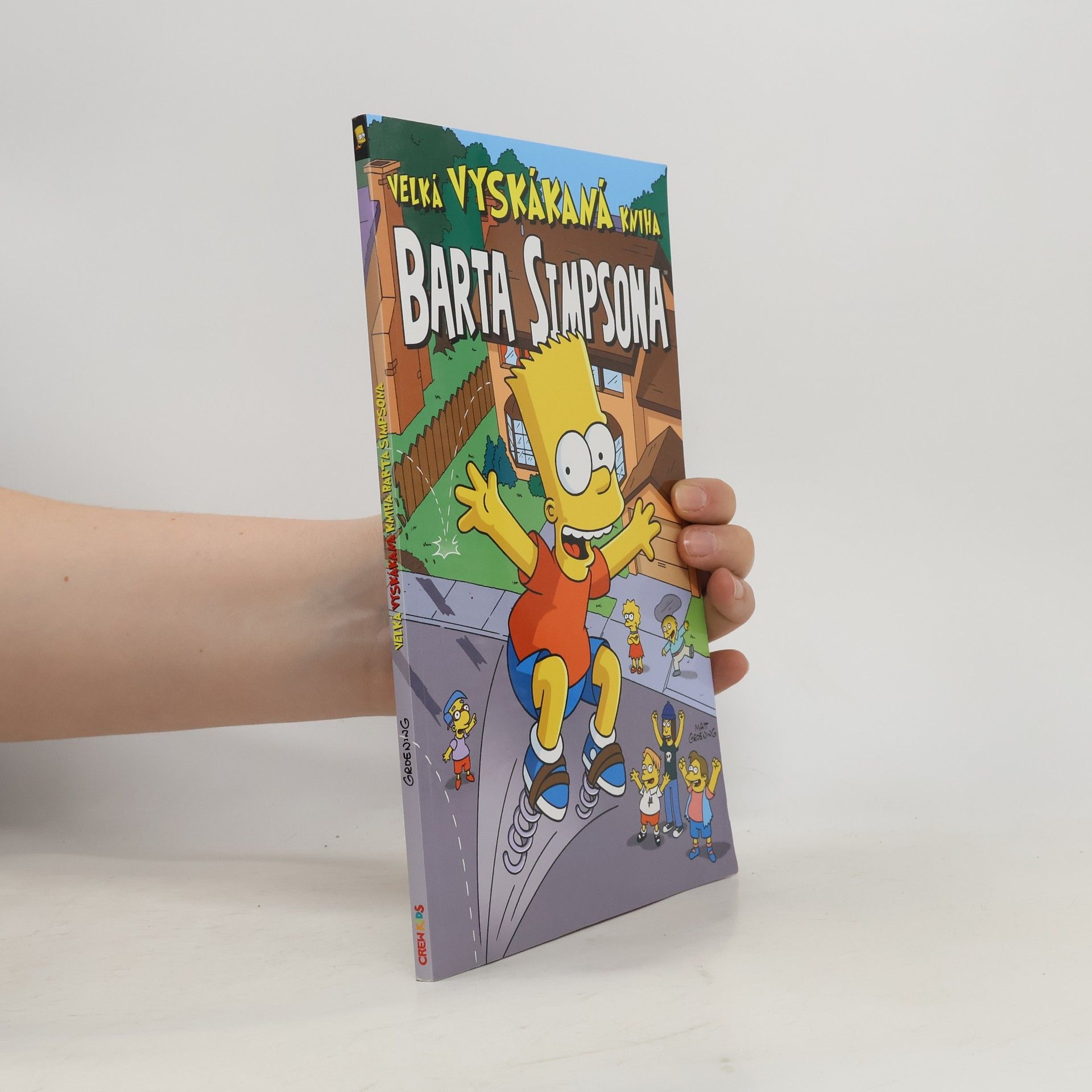 Matt Groening Velká vyskákaná kniha Barta Simpsona