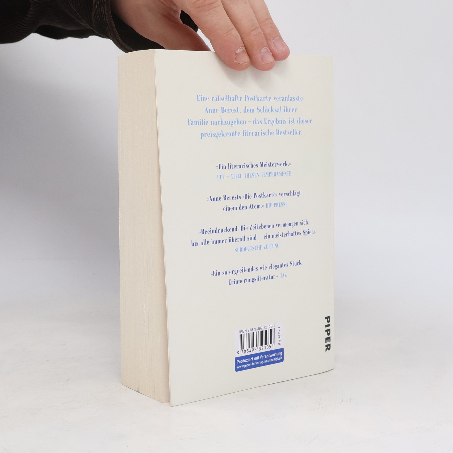 Anne Berest Die Postkarte
