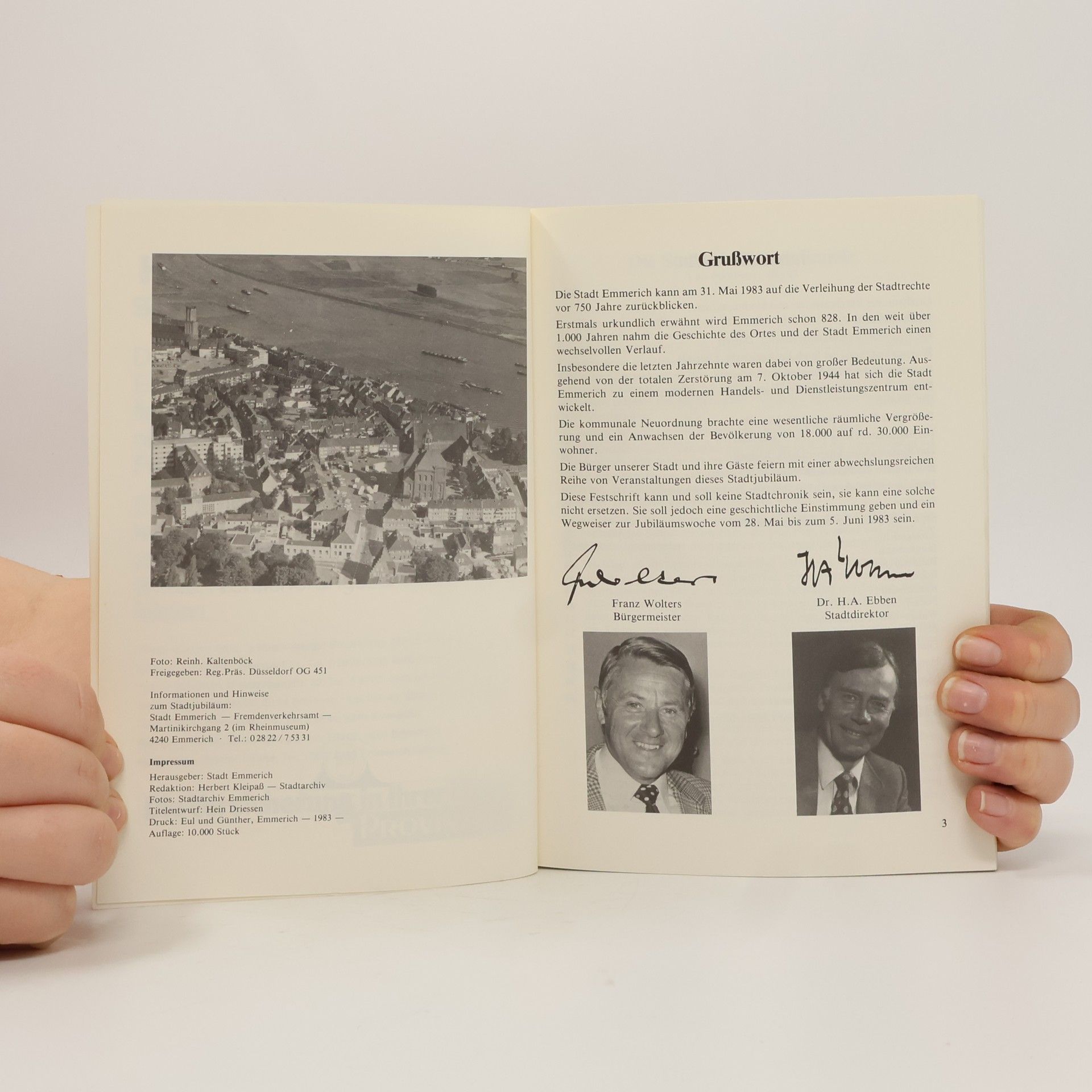 Herbert Kleipaß 750 Jahre Emmerich 1233-1983