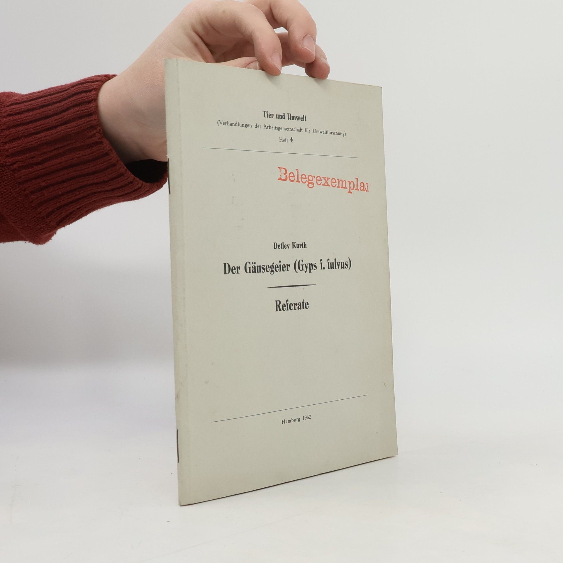 Detlev Kurth  Der Gänsegeier