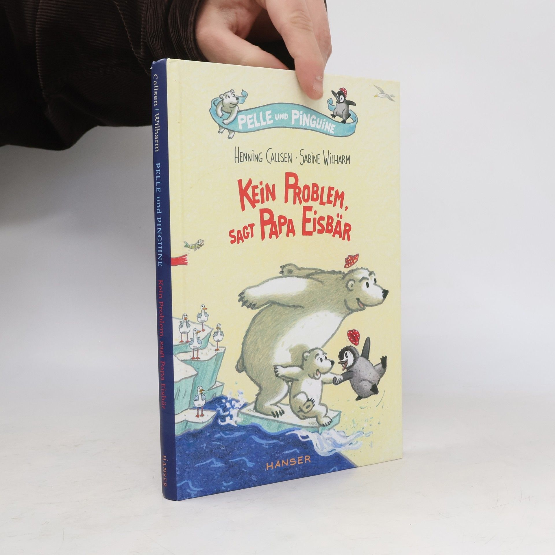 Henning Callsen Kein Problem, sagt Papa Eisbär